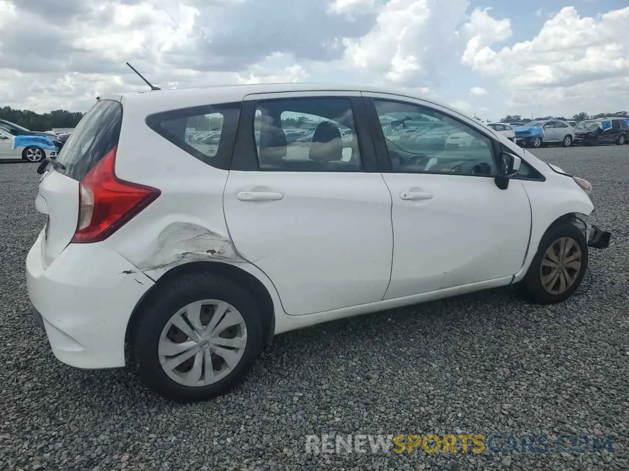 3 Photograph of a damaged car 3N1CE2CP8KL360726 NISSAN VERSA 2019
