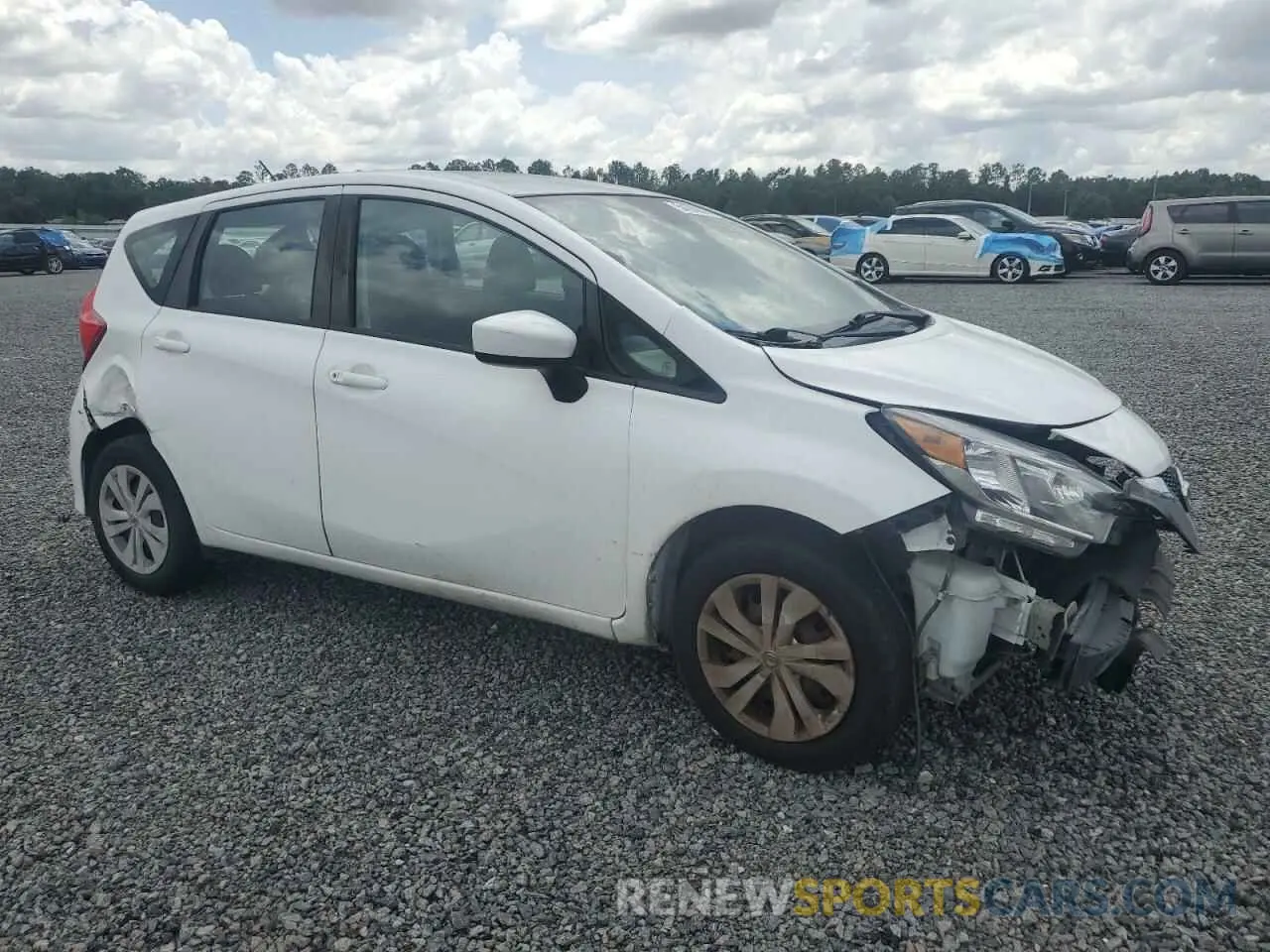 4 Photograph of a damaged car 3N1CE2CP8KL360726 NISSAN VERSA 2019