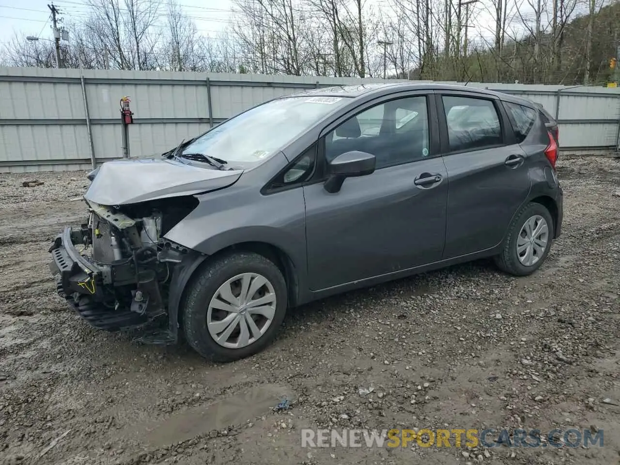 1 Photograph of a damaged car 3N1CE2CP8KL365263 NISSAN VERSA 2019