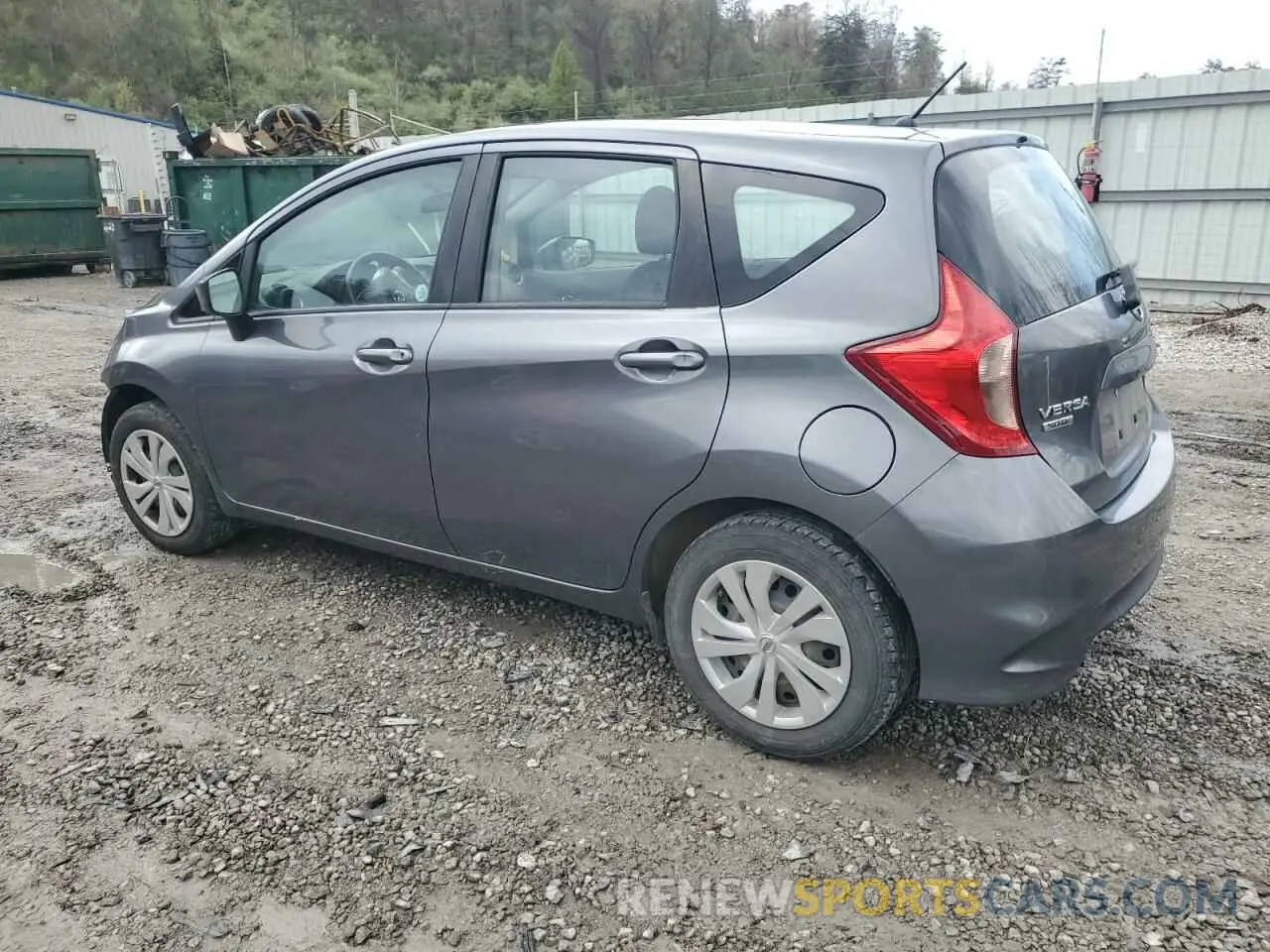 2 Photograph of a damaged car 3N1CE2CP8KL365263 NISSAN VERSA 2019