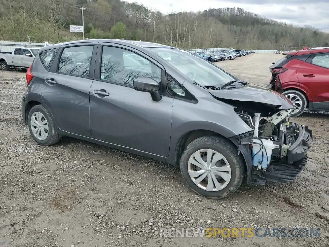 4 Photograph of a damaged car 3N1CE2CP8KL365263 NISSAN VERSA 2019