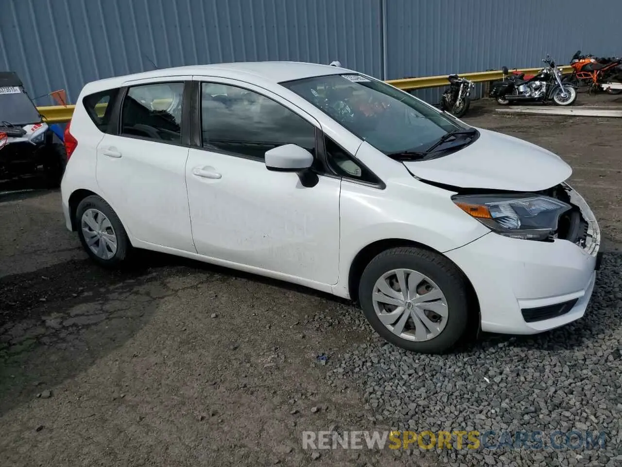 4 Photograph of a damaged car 3N1CE2CP9KL357043 NISSAN VERSA 2019