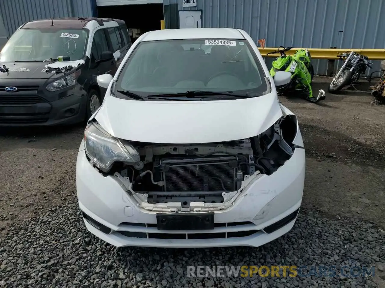 5 Photograph of a damaged car 3N1CE2CP9KL357043 NISSAN VERSA 2019