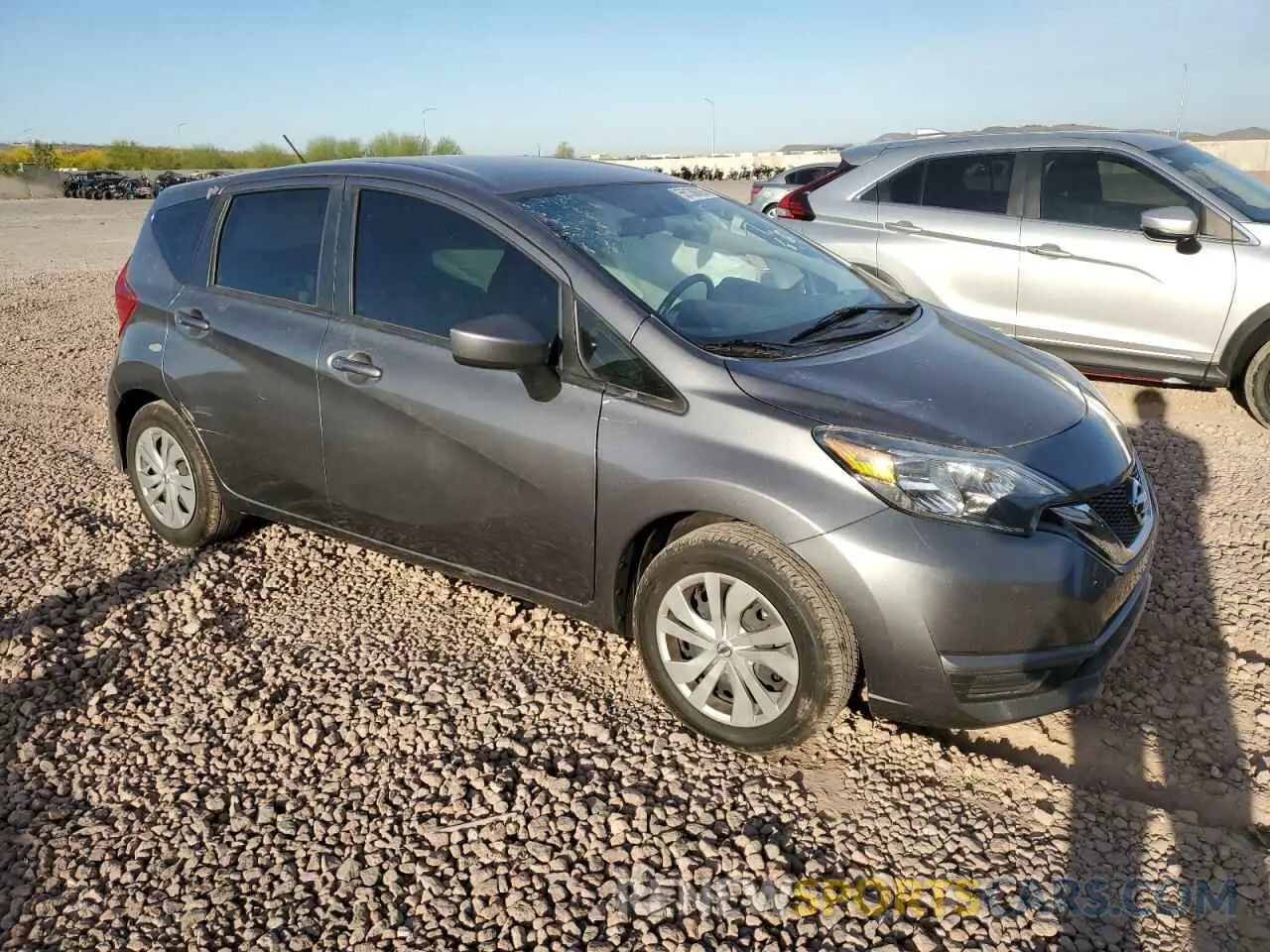 4 Photograph of a damaged car 3N1CE2CPXKL360906 NISSAN VERSA 2019
