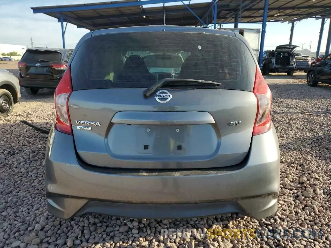 6 Photograph of a damaged car 3N1CE2CPXKL360906 NISSAN VERSA 2019
