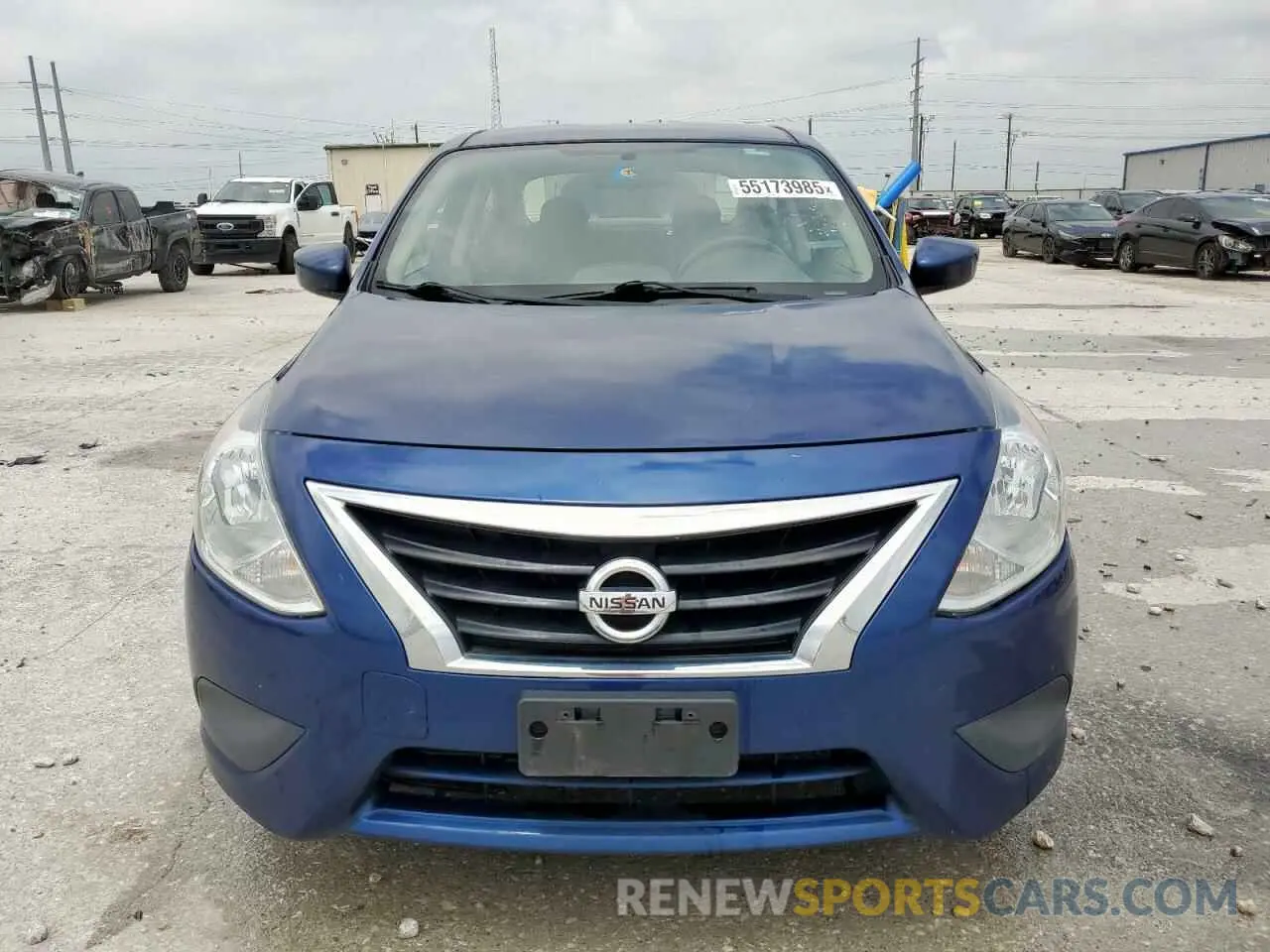 5 Photograph of a damaged car 3N1CN7AP0KL802009 NISSAN VERSA 2019