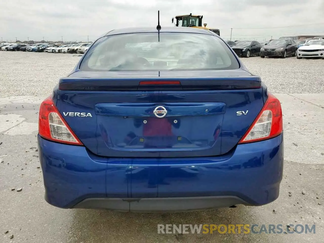 6 Photograph of a damaged car 3N1CN7AP0KL802009 NISSAN VERSA 2019