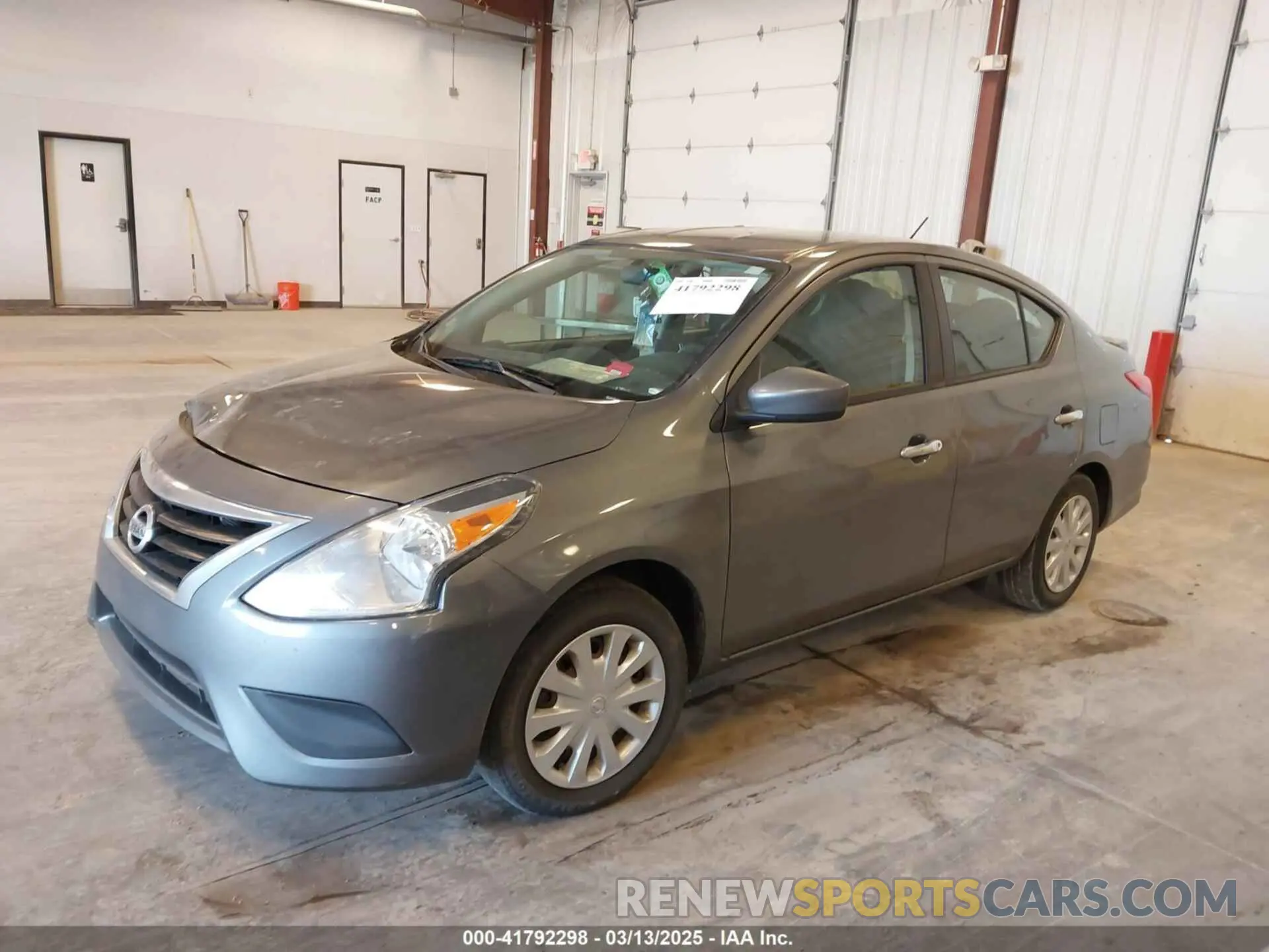 2 Photograph of a damaged car 3N1CN7AP0KL808697 NISSAN VERSA 2019