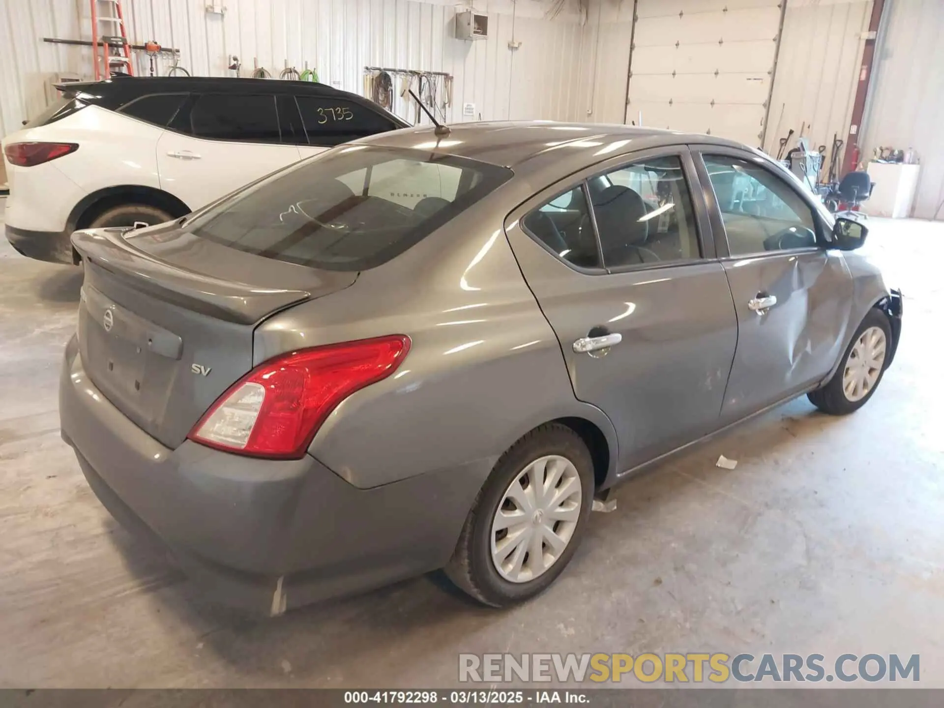 4 Photograph of a damaged car 3N1CN7AP0KL808697 NISSAN VERSA 2019