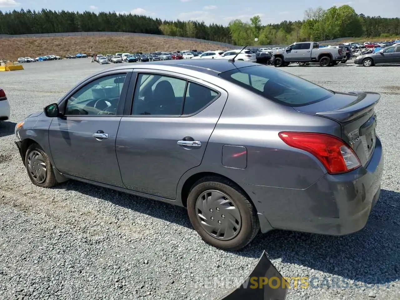 2 Photograph of a damaged car 3N1CN7AP0KL816850 NISSAN VERSA 2019