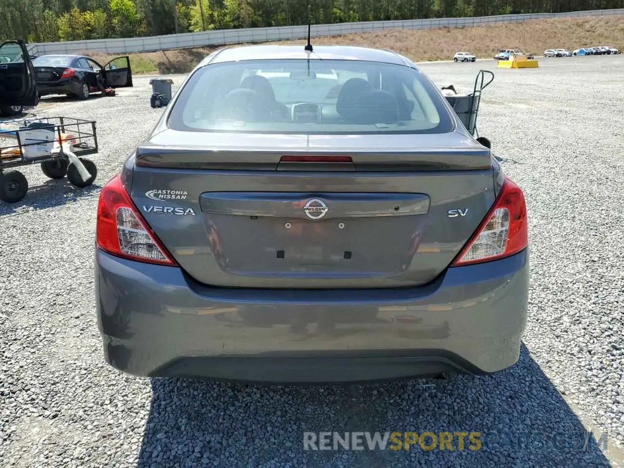 6 Photograph of a damaged car 3N1CN7AP0KL816850 NISSAN VERSA 2019