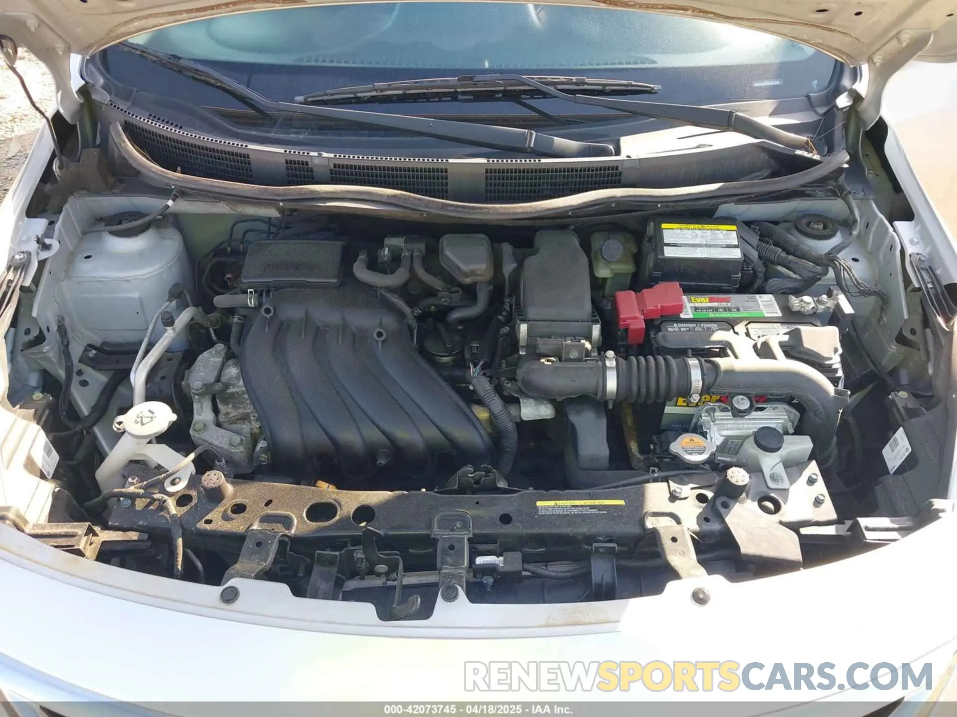 10 Photograph of a damaged car 3N1CN7AP0KL823202 NISSAN VERSA 2019