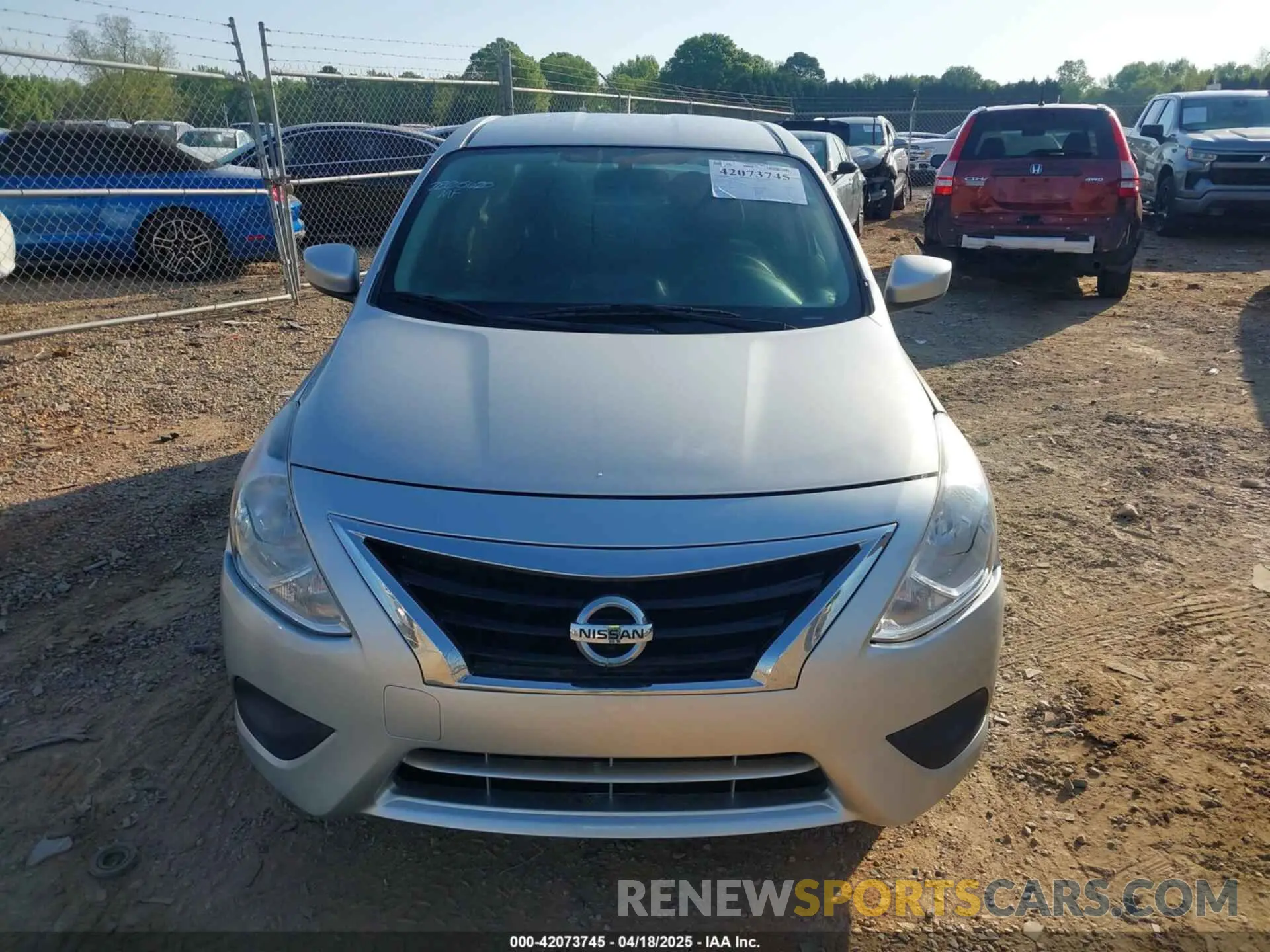 12 Photograph of a damaged car 3N1CN7AP0KL823202 NISSAN VERSA 2019