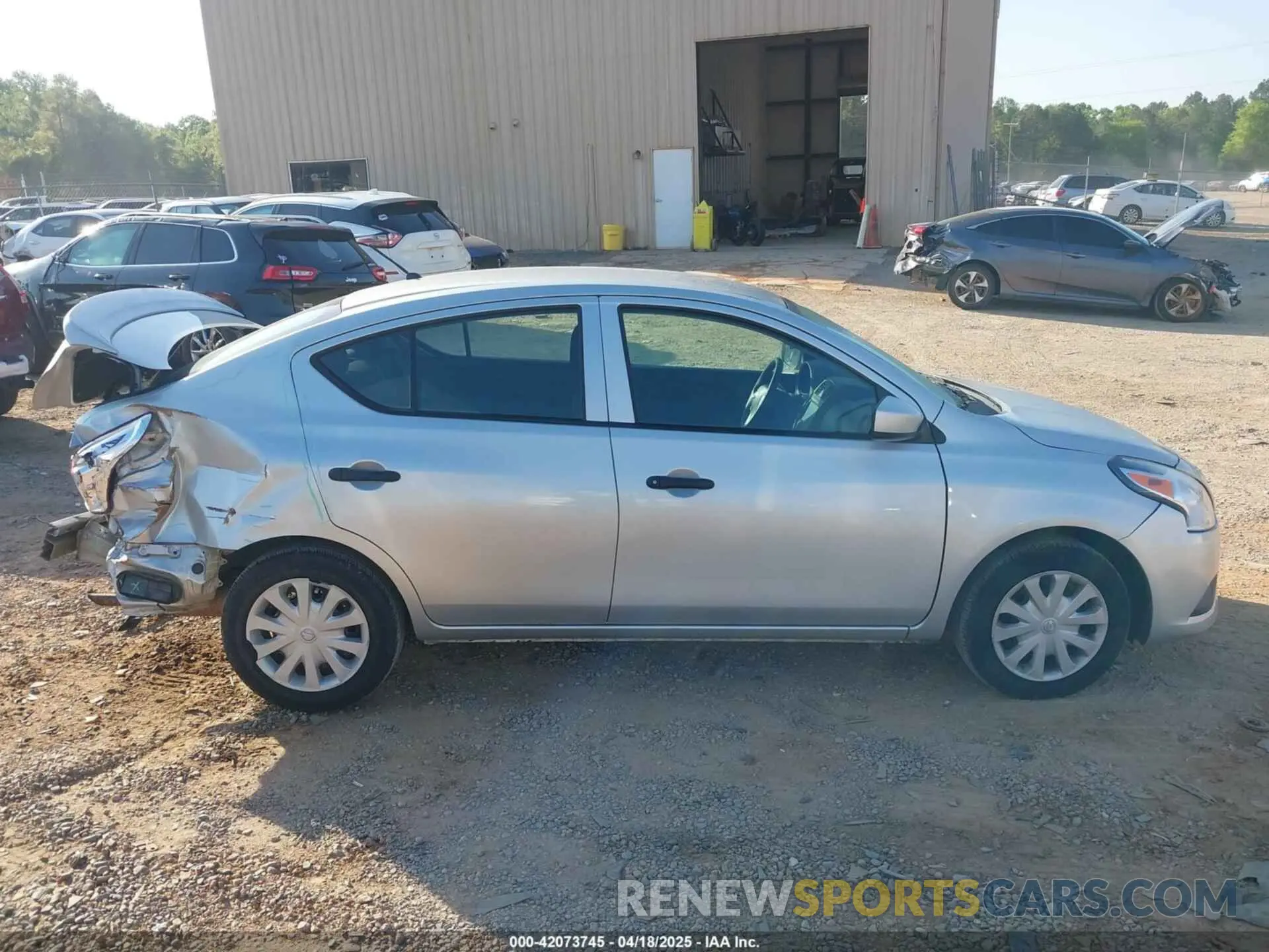 13 Photograph of a damaged car 3N1CN7AP0KL823202 NISSAN VERSA 2019