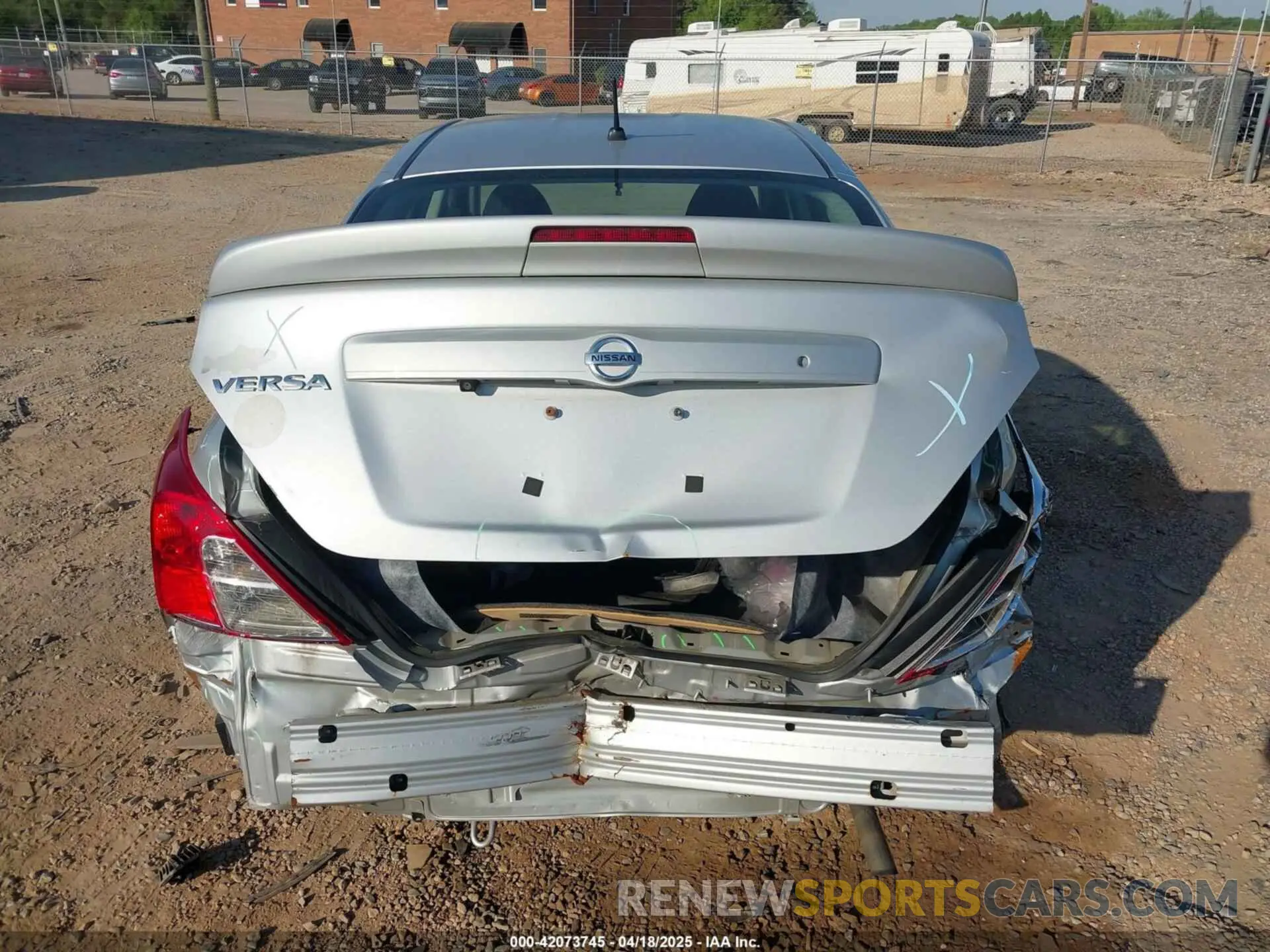 16 Photograph of a damaged car 3N1CN7AP0KL823202 NISSAN VERSA 2019