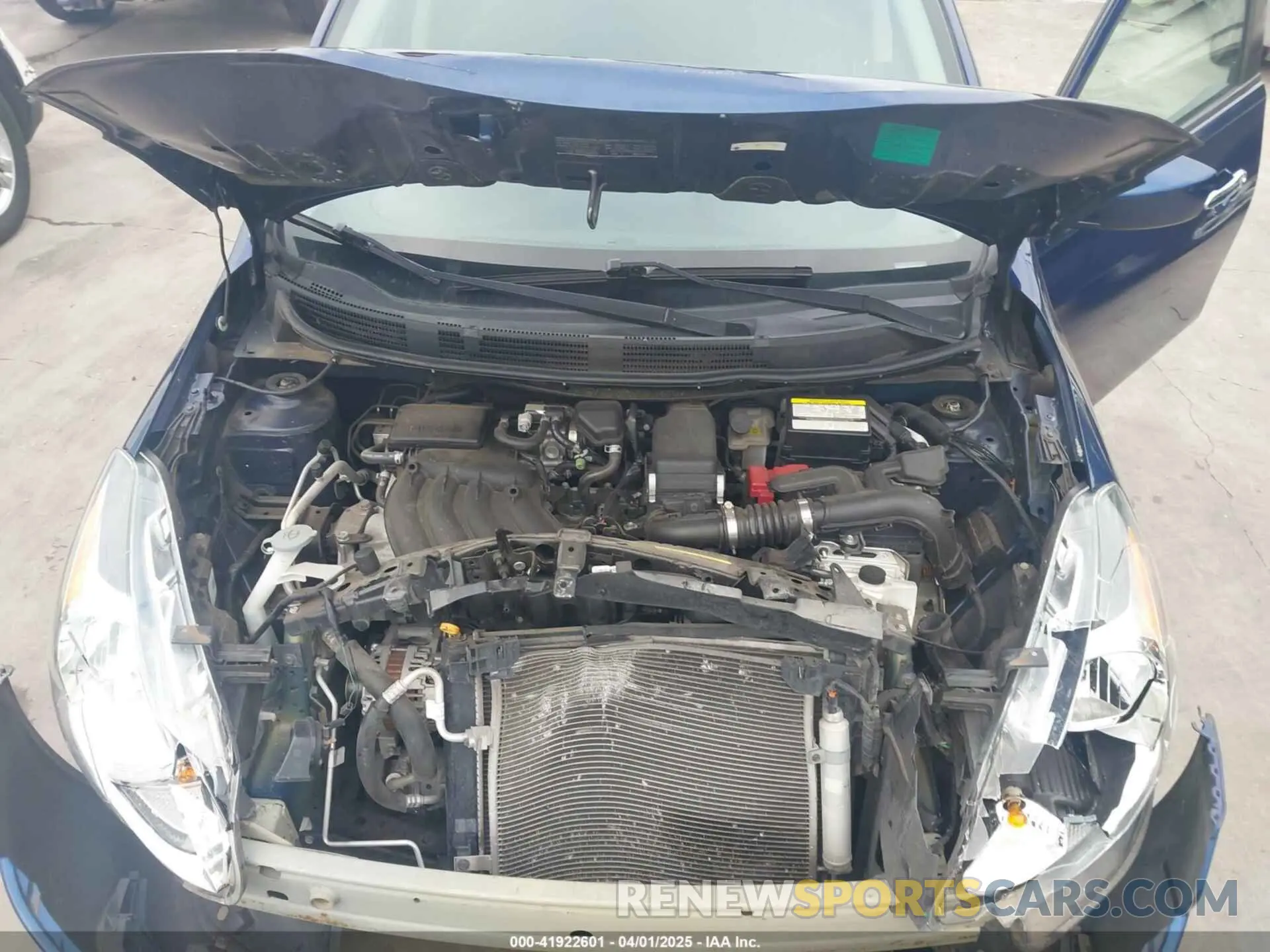 10 Photograph of a damaged car 3N1CN7AP0KL827024 NISSAN VERSA 2019