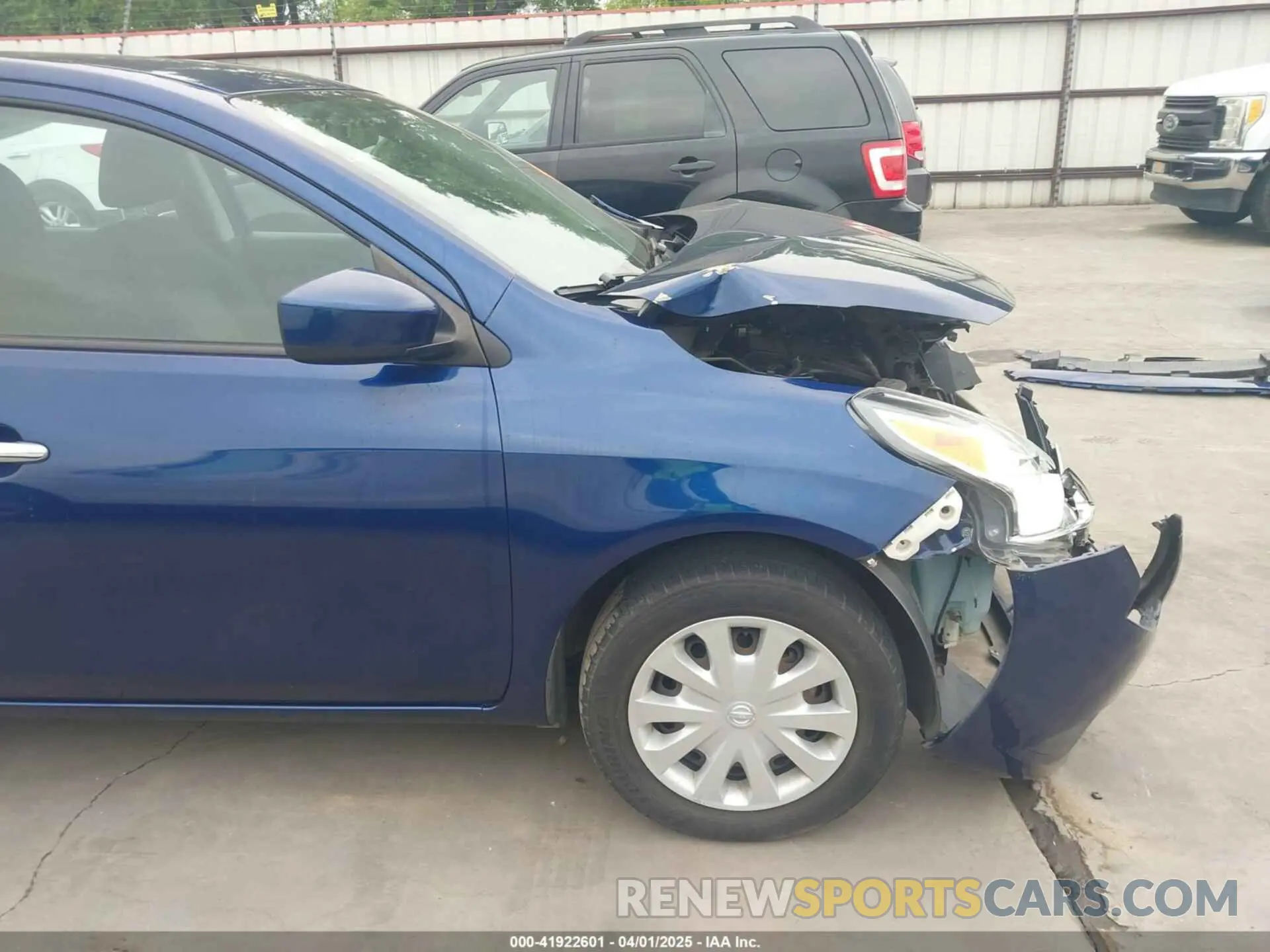 19 Photograph of a damaged car 3N1CN7AP0KL827024 NISSAN VERSA 2019