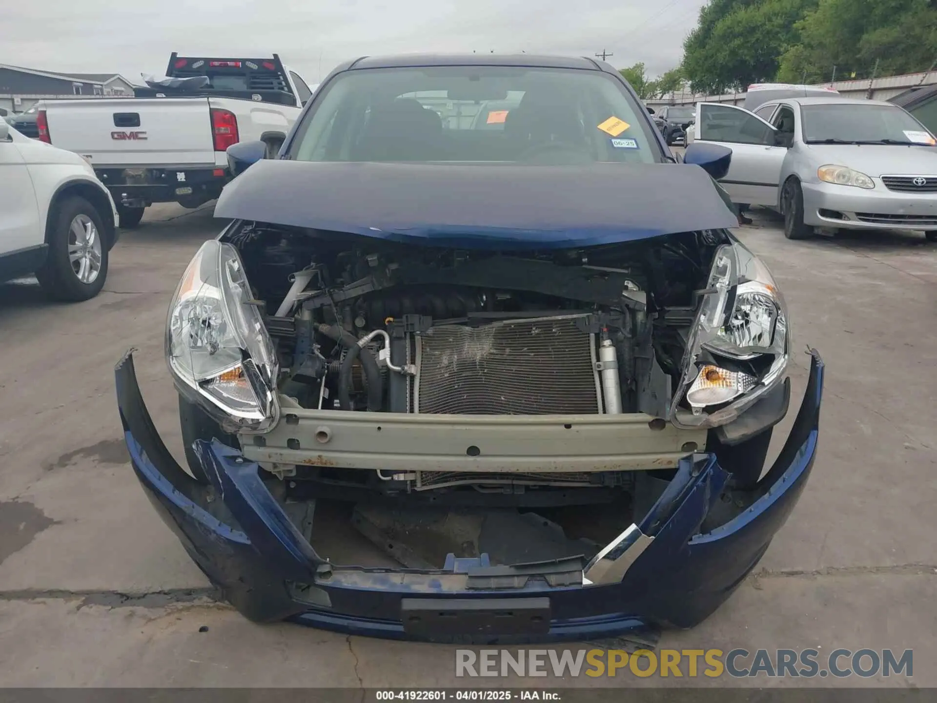 6 Photograph of a damaged car 3N1CN7AP0KL827024 NISSAN VERSA 2019