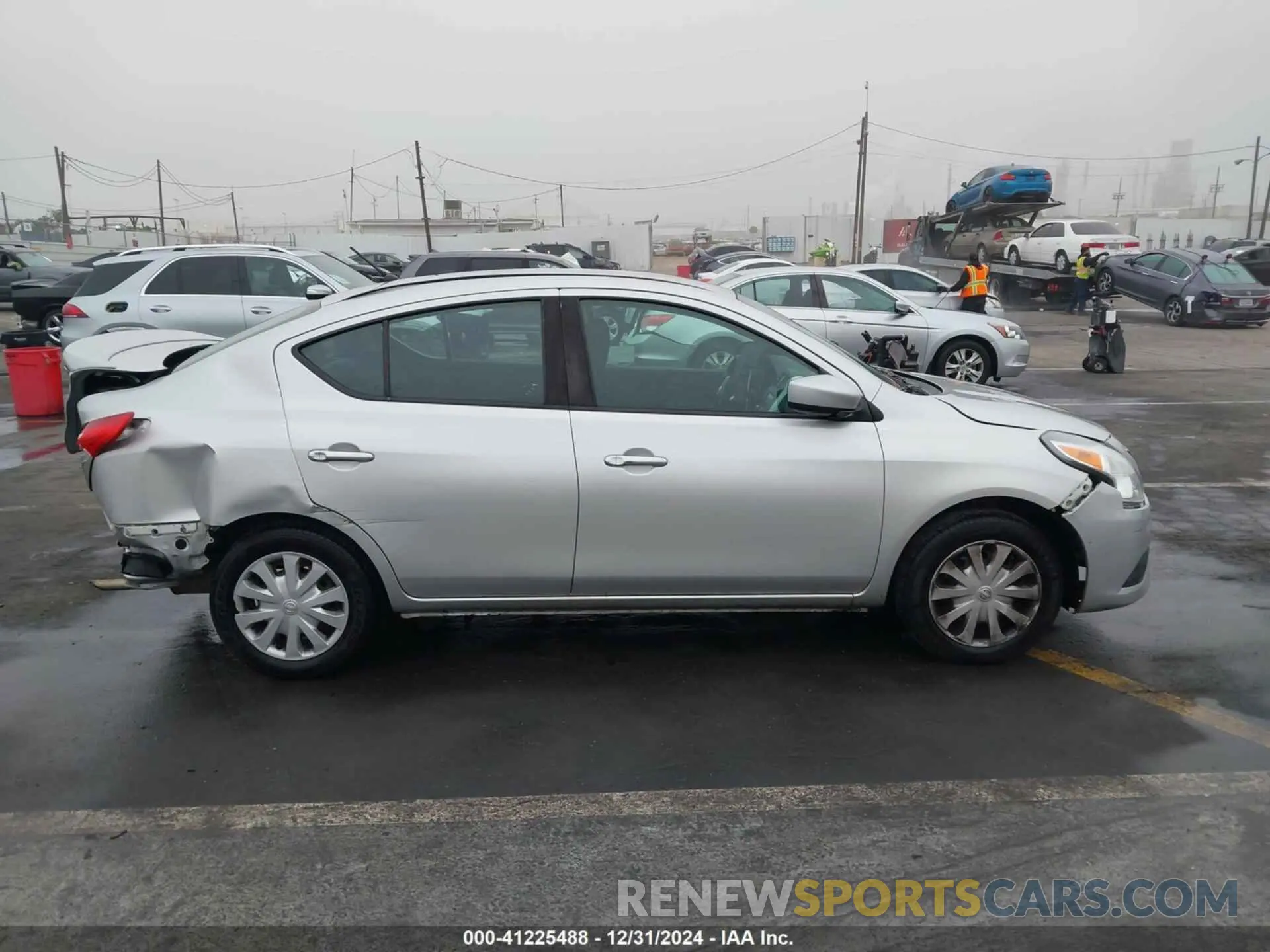 13 Photograph of a damaged car 3N1CN7AP0KL834121 NISSAN VERSA 2019