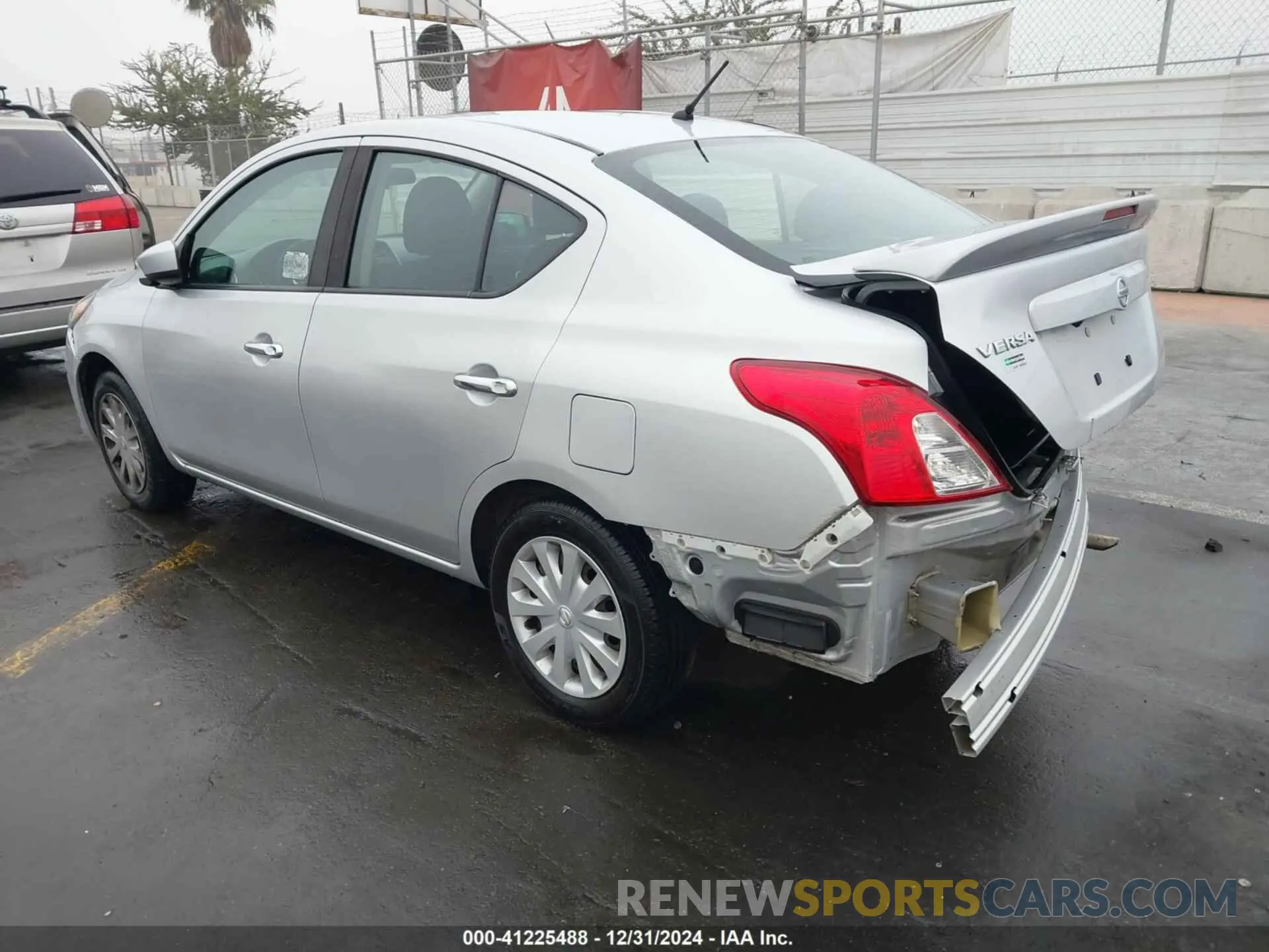 3 Photograph of a damaged car 3N1CN7AP0KL834121 NISSAN VERSA 2019