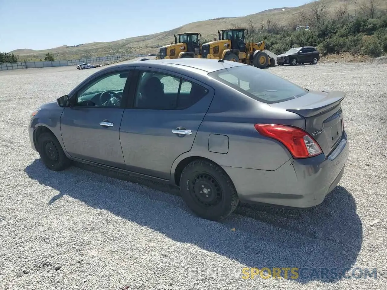 2 Photograph of a damaged car 3N1CN7AP0KL840842 NISSAN VERSA 2019