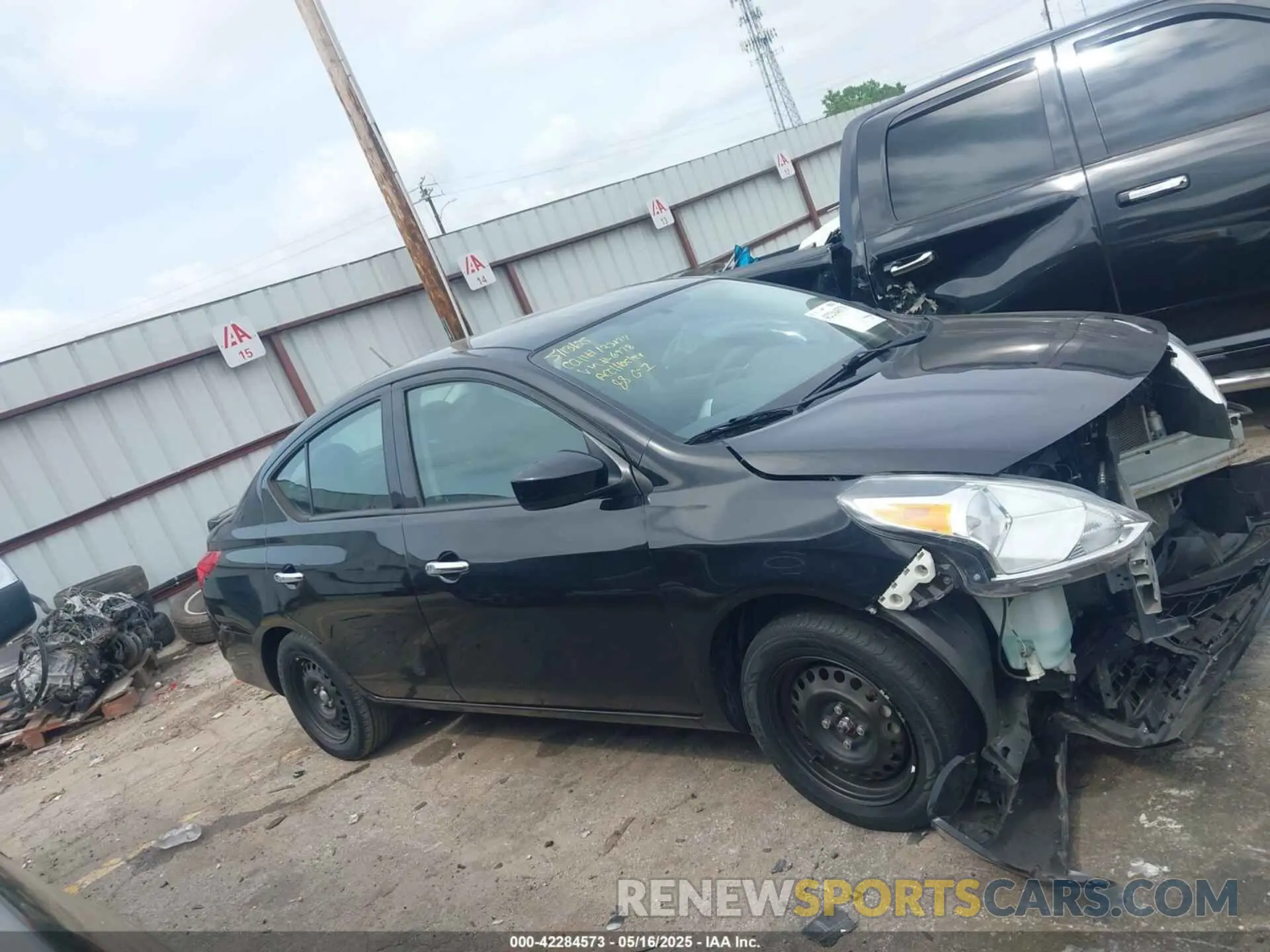 13 Photograph of a damaged car 3N1CN7AP0KL846978 NISSAN VERSA 2019