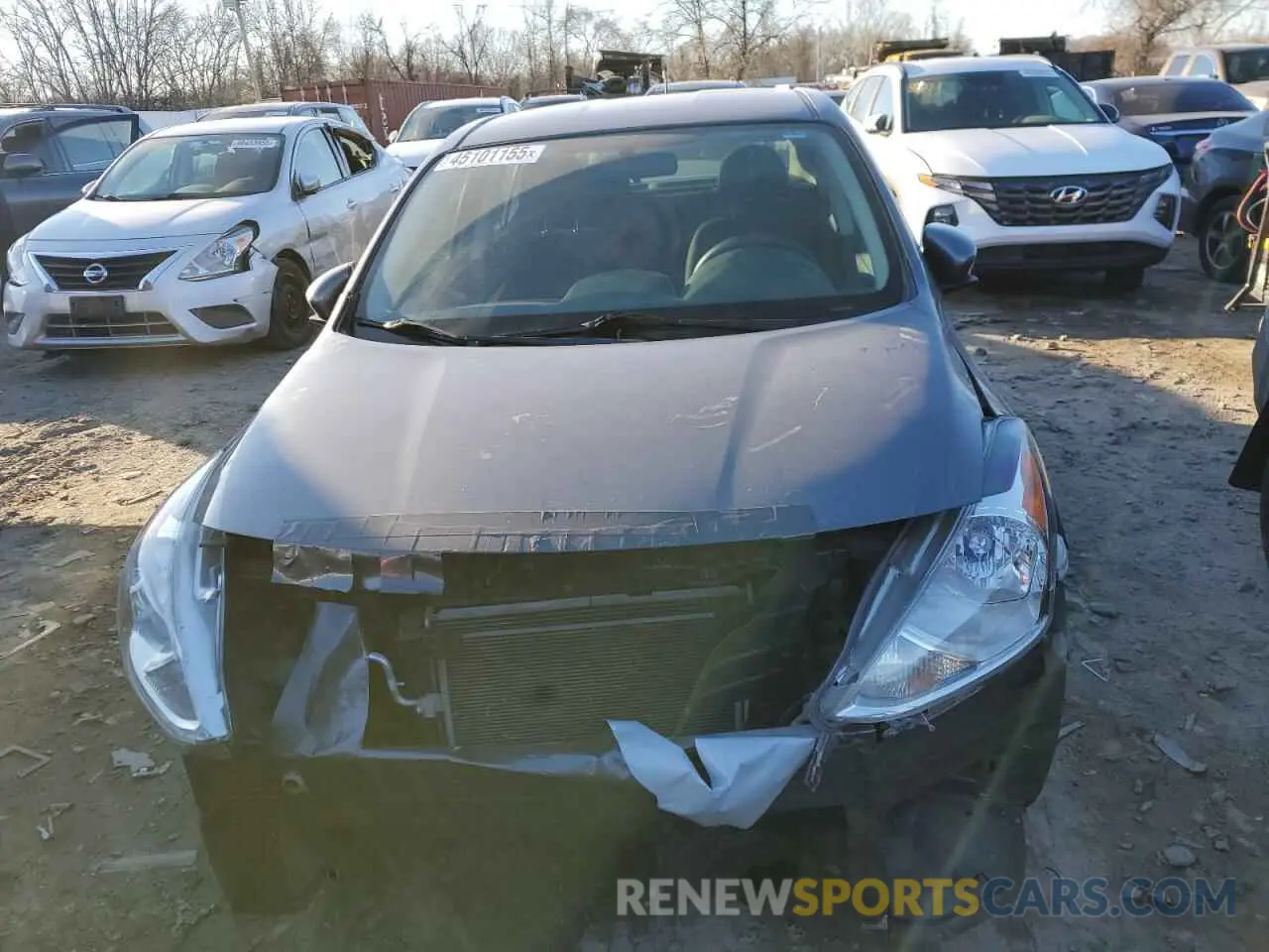 5 Photograph of a damaged car 3N1CN7AP0KL847144 NISSAN VERSA 2019