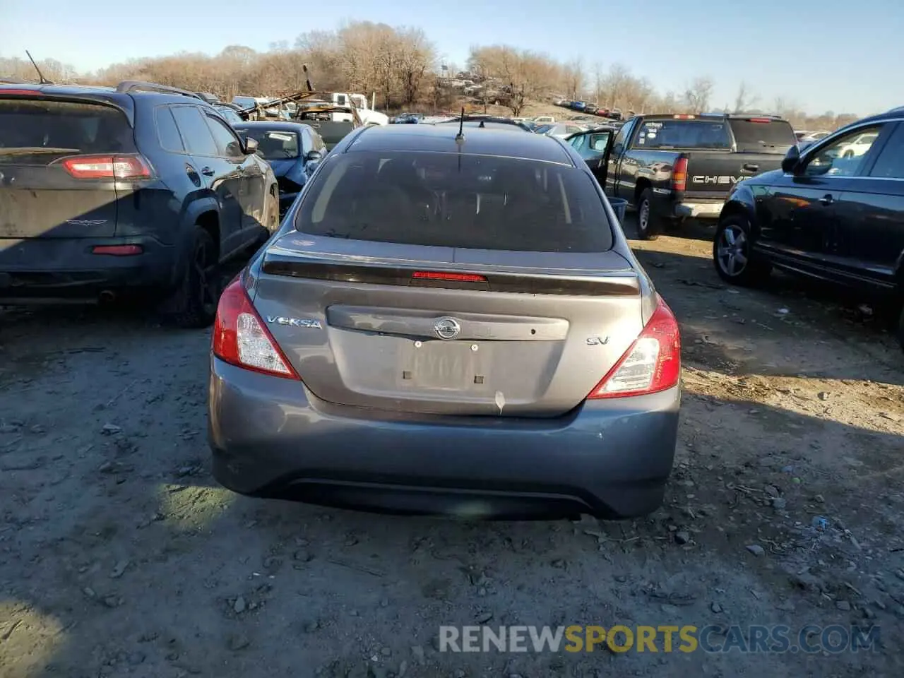 6 Photograph of a damaged car 3N1CN7AP0KL847144 NISSAN VERSA 2019