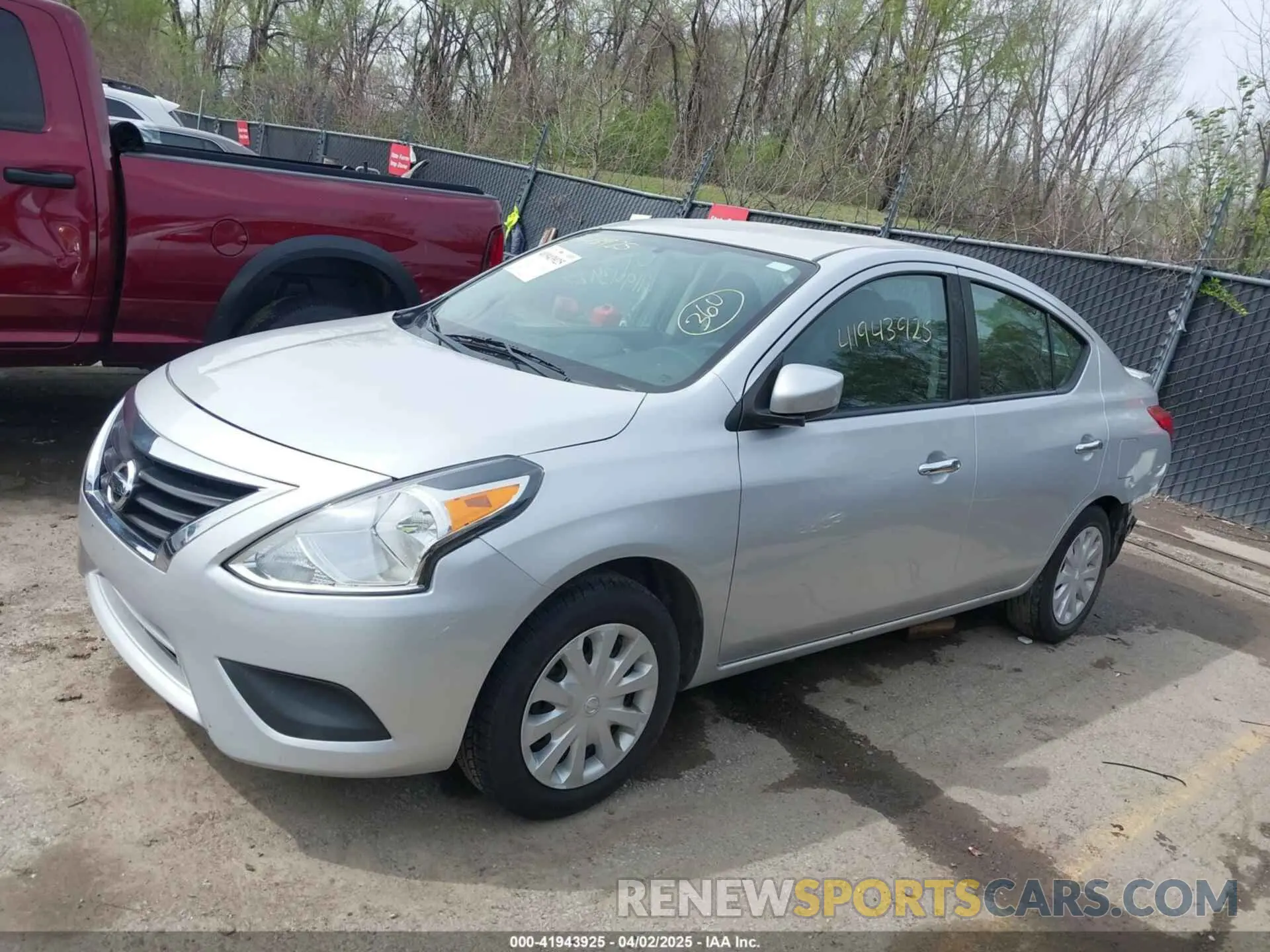 14 Photograph of a damaged car 3N1CN7AP0KL851114 NISSAN VERSA 2019