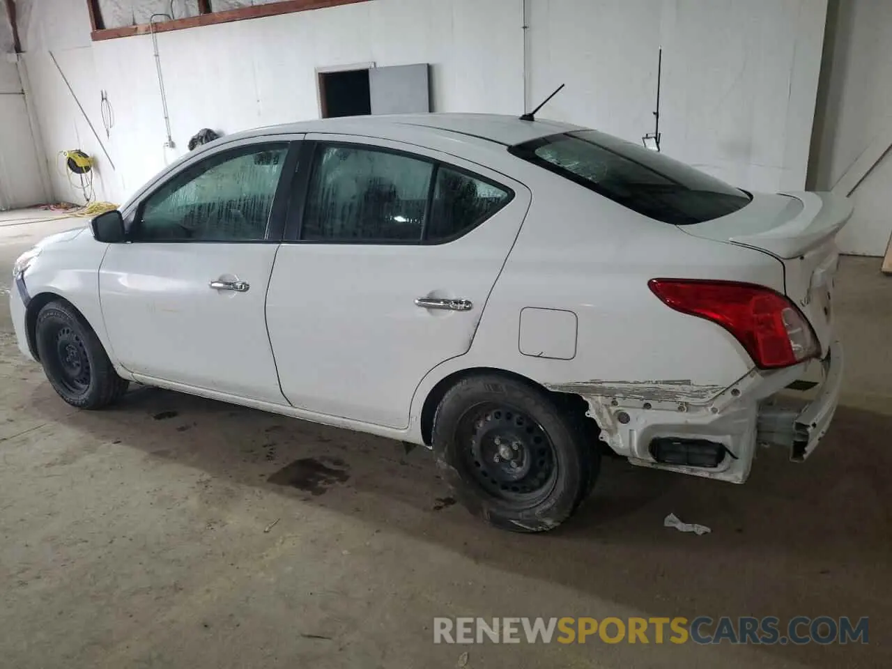 2 Photograph of a damaged car 3N1CN7AP0KL852537 NISSAN VERSA 2019