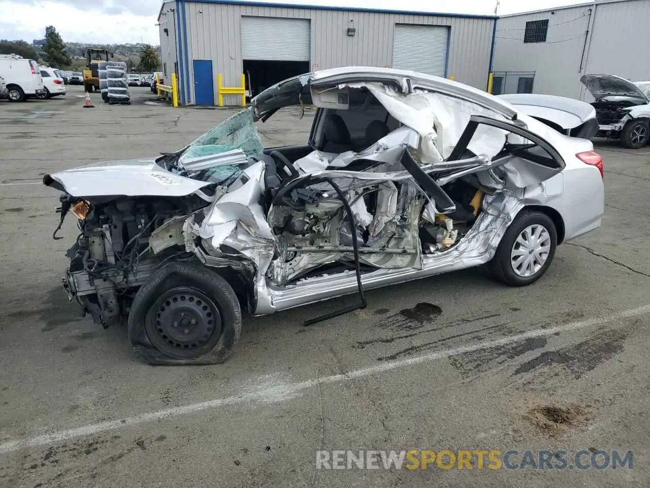 1 Photograph of a damaged car 3N1CN7AP0KL859066 NISSAN VERSA 2019