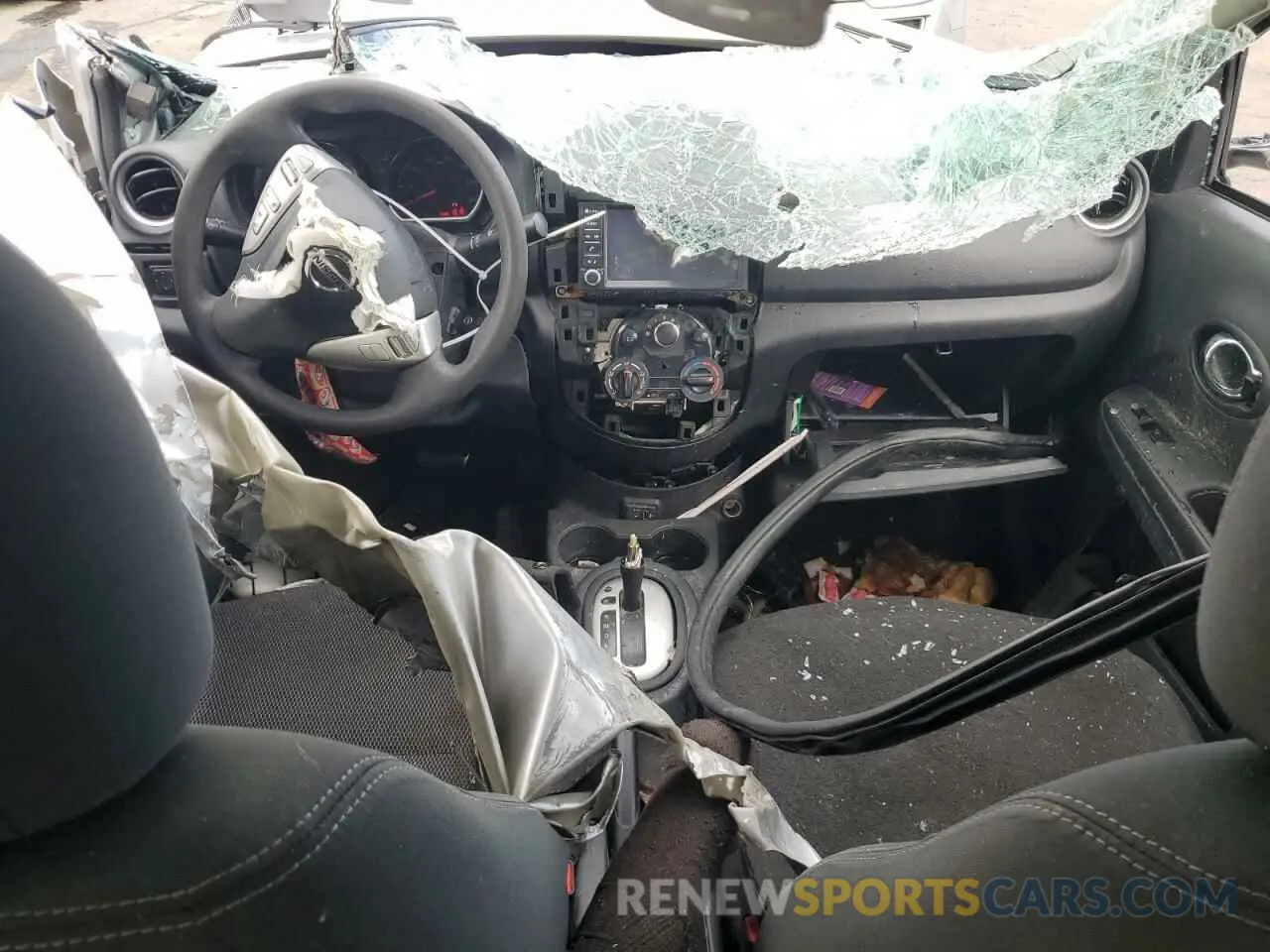 8 Photograph of a damaged car 3N1CN7AP0KL859066 NISSAN VERSA 2019