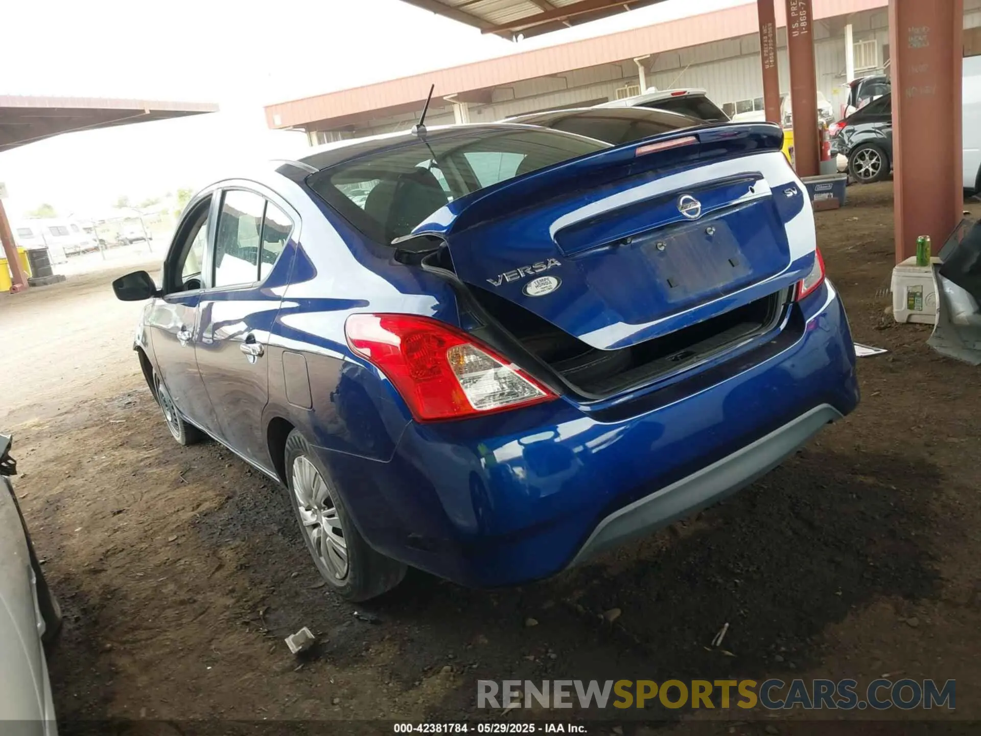 3 Photograph of a damaged car 3N1CN7AP0KL859200 NISSAN VERSA 2019