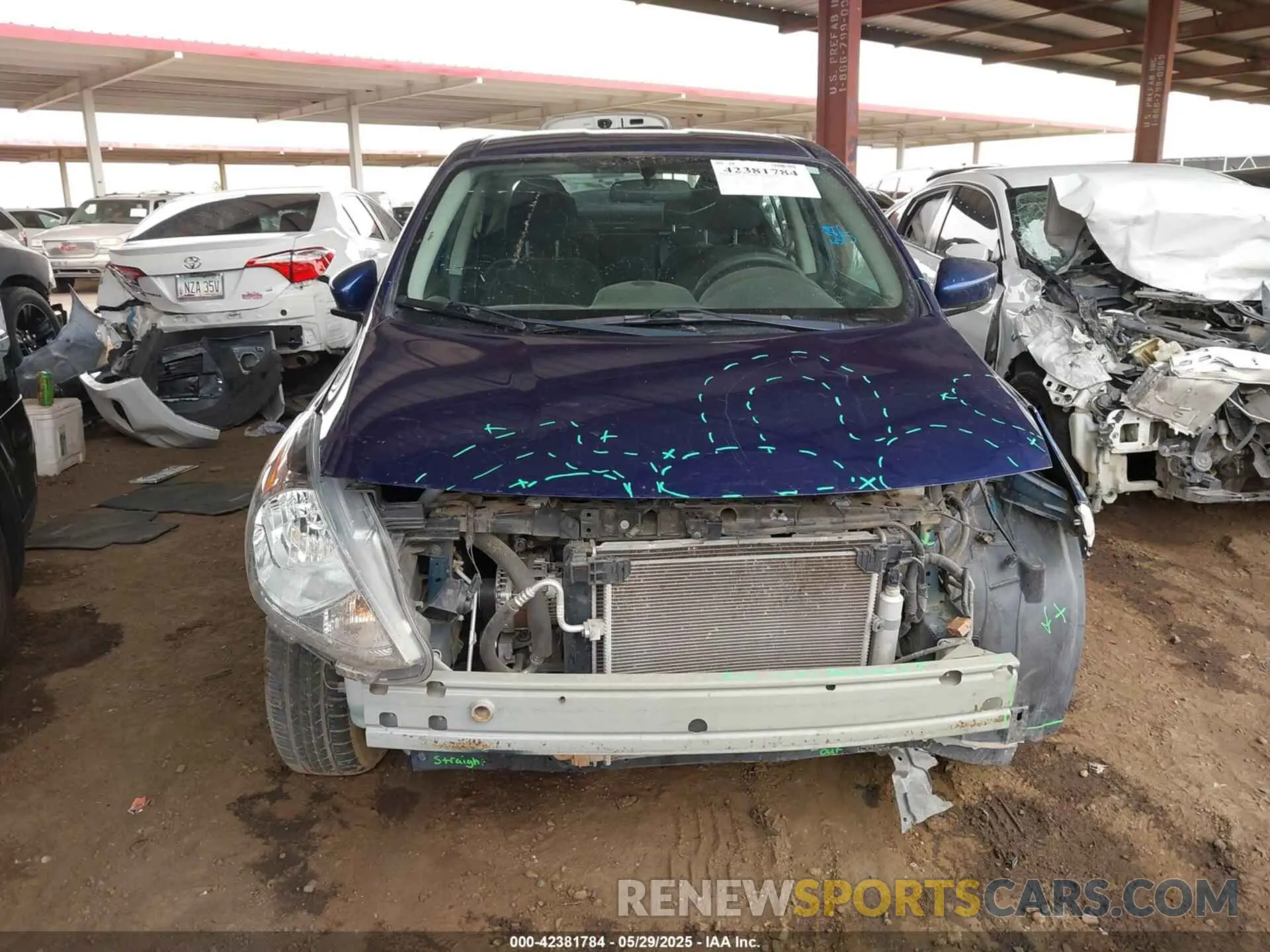 6 Photograph of a damaged car 3N1CN7AP0KL859200 NISSAN VERSA 2019