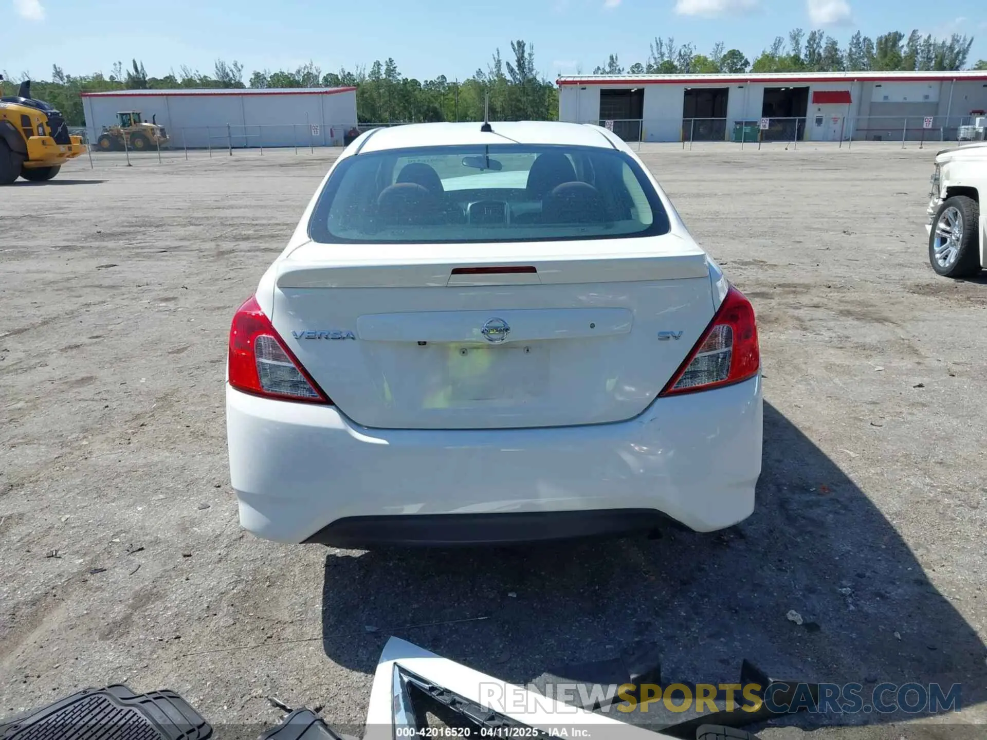 16 Photograph of a damaged car 3N1CN7AP0KL861254 NISSAN VERSA 2019