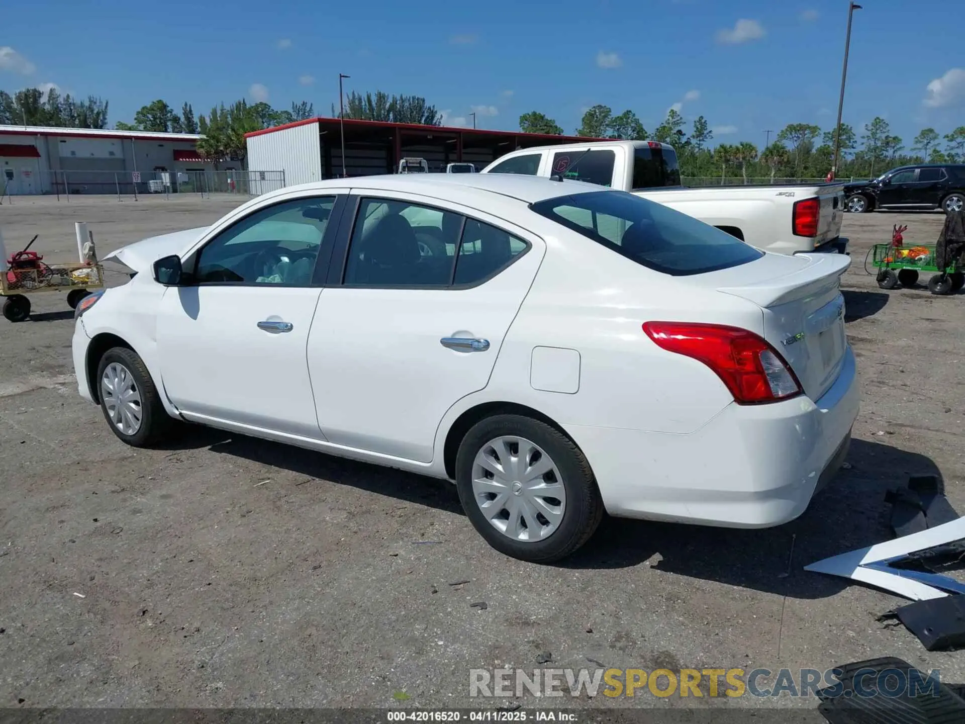 3 Photograph of a damaged car 3N1CN7AP0KL861254 NISSAN VERSA 2019