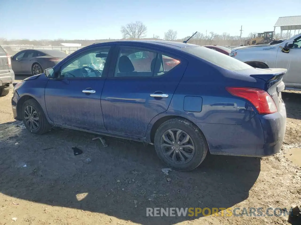 2 Photograph of a damaged car 3N1CN7AP0KL862291 NISSAN VERSA 2019