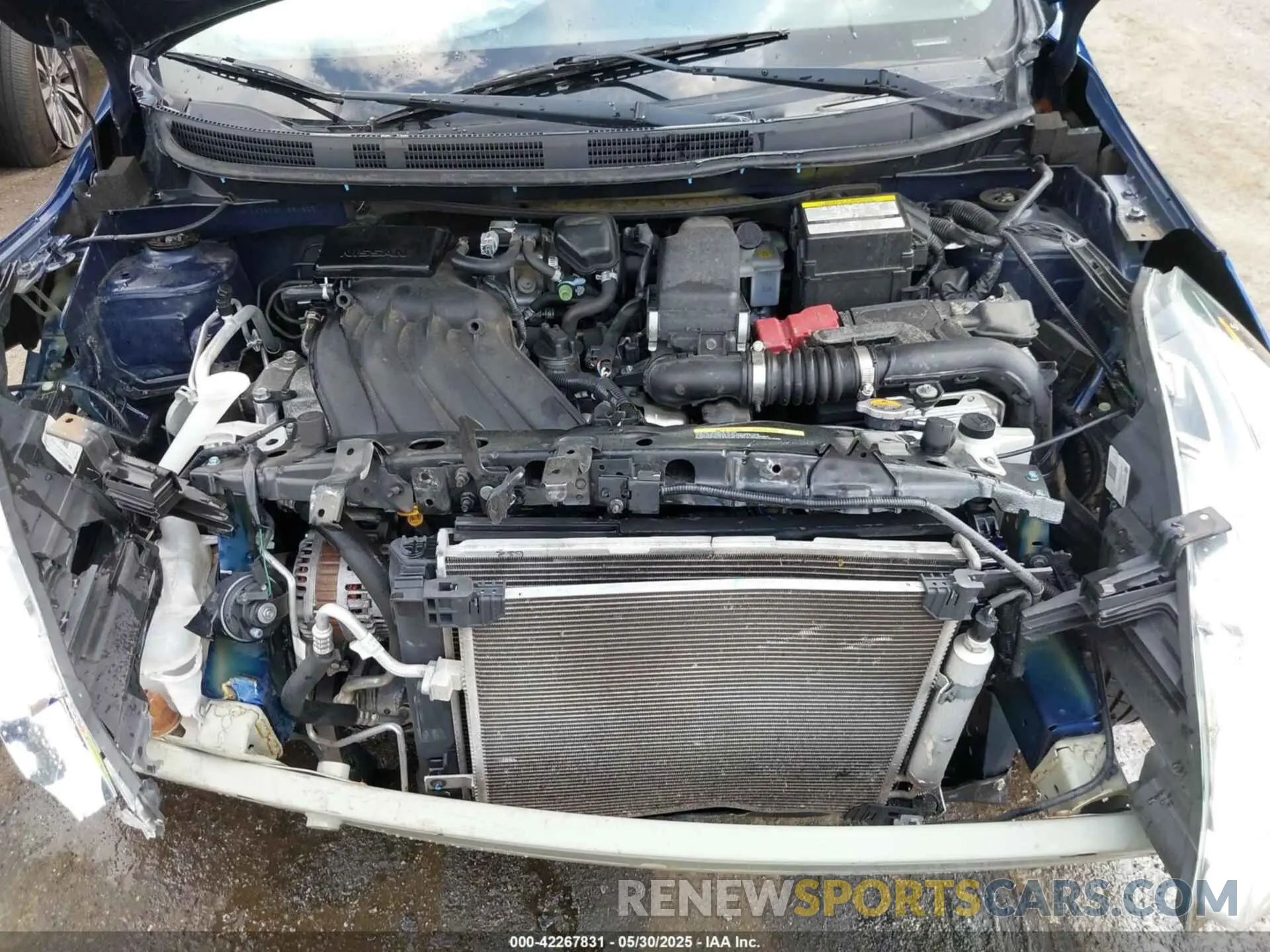 10 Photograph of a damaged car 3N1CN7AP0KL867605 NISSAN VERSA 2019