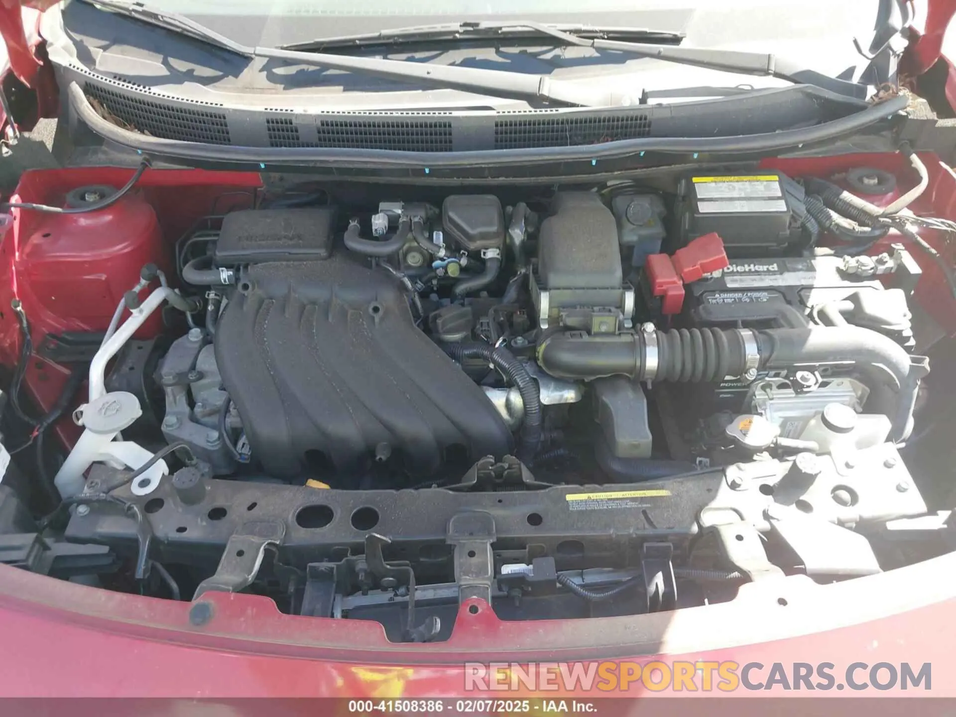10 Photograph of a damaged car 3N1CN7AP0KL867880 NISSAN VERSA 2019