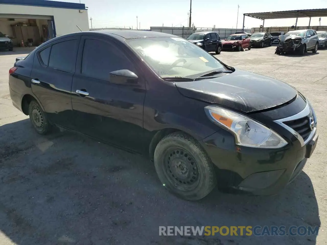 4 Photograph of a damaged car 3N1CN7AP0KL870200 NISSAN VERSA 2019