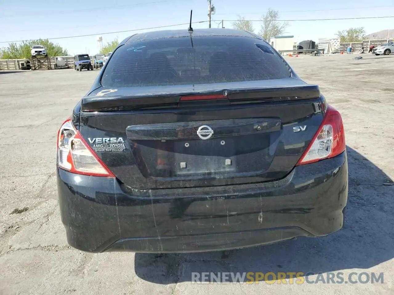 6 Photograph of a damaged car 3N1CN7AP0KL870200 NISSAN VERSA 2019