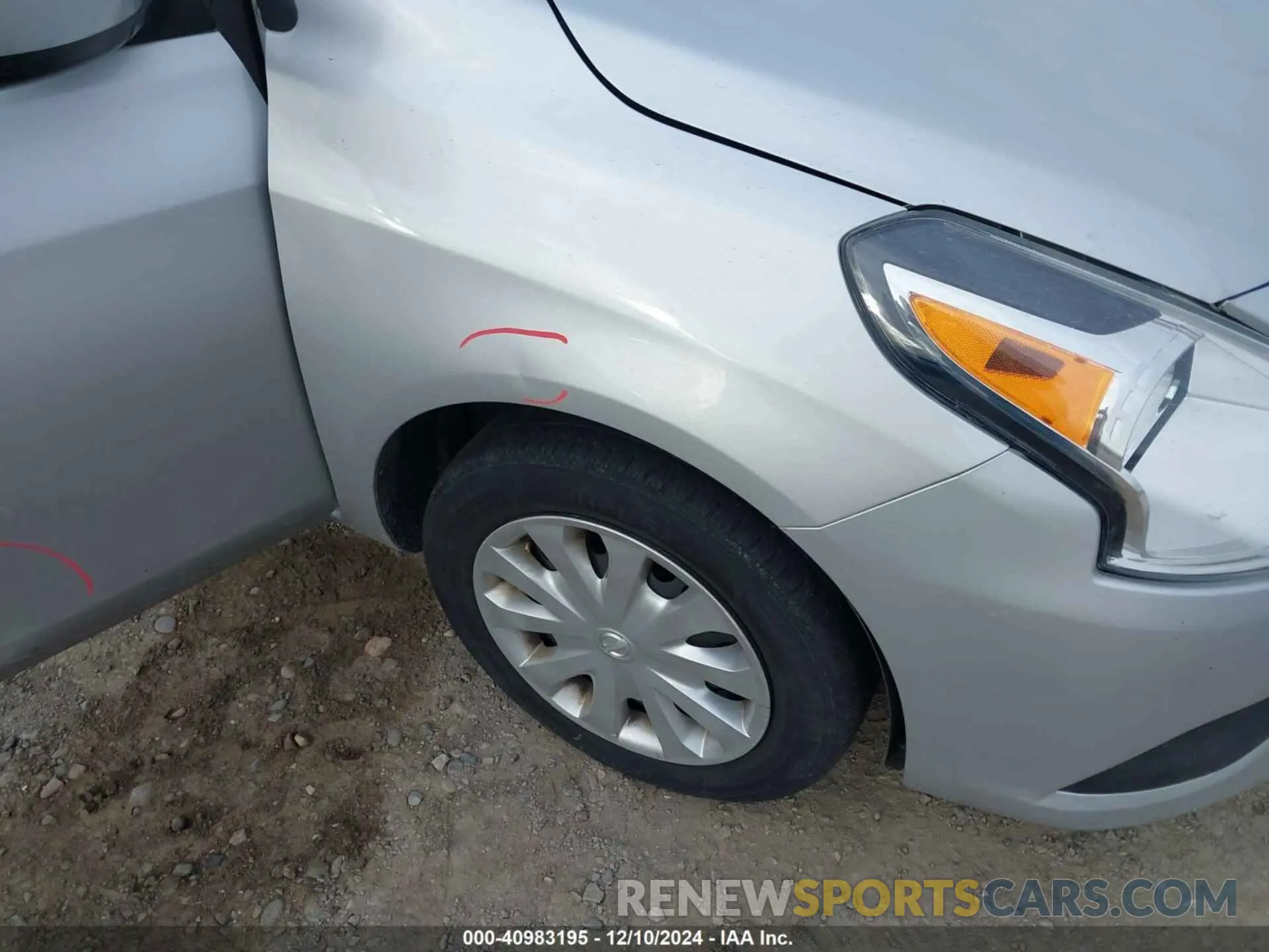 21 Photograph of a damaged car 3N1CN7AP0KL872741 NISSAN VERSA 2019