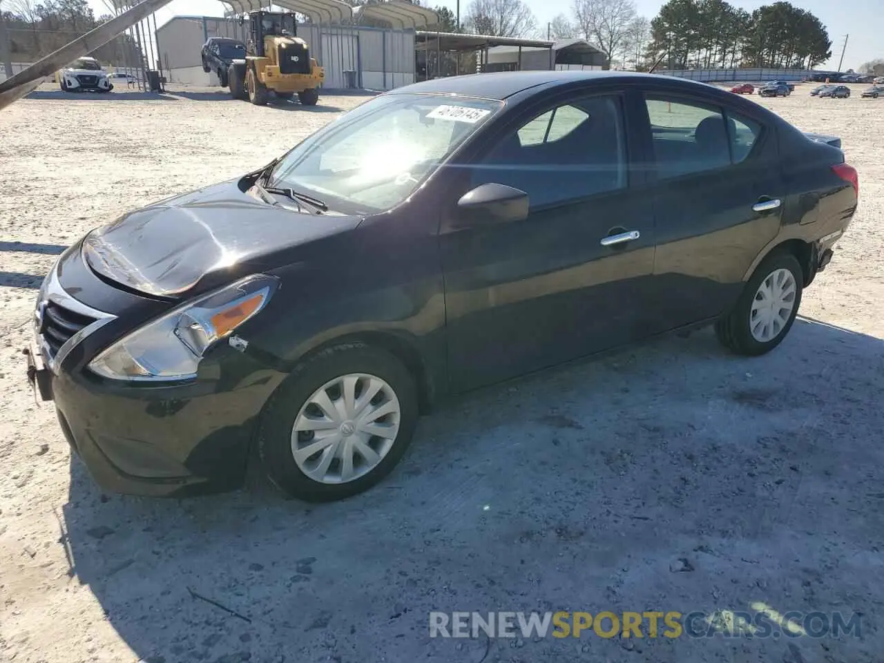 1 Photograph of a damaged car 3N1CN7AP1KL803055 NISSAN VERSA 2019