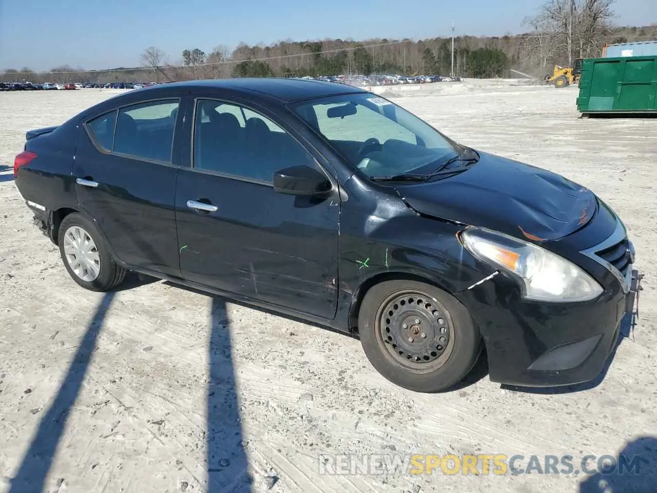 4 Photograph of a damaged car 3N1CN7AP1KL803055 NISSAN VERSA 2019