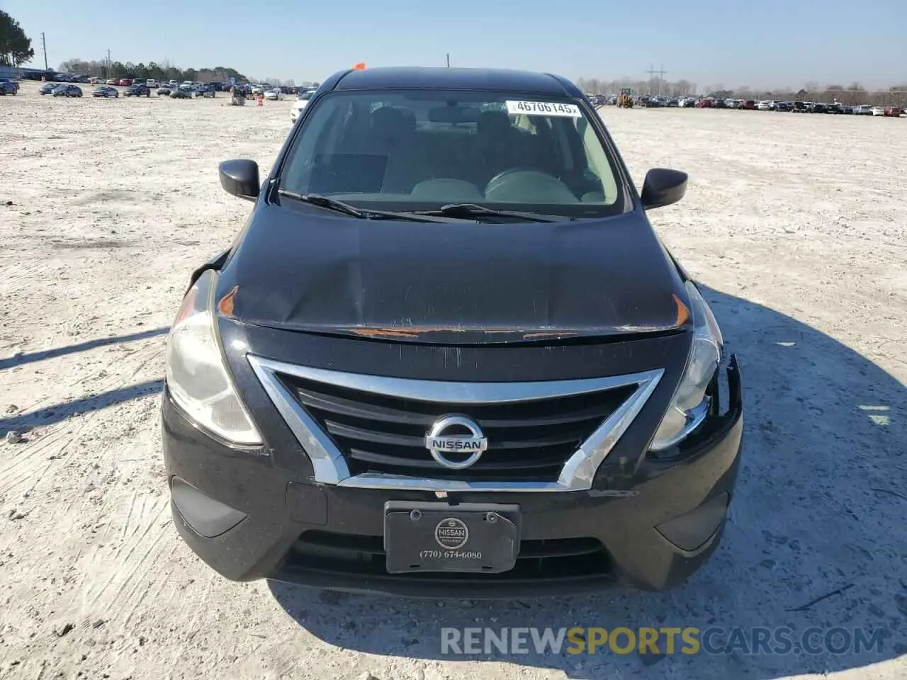 5 Photograph of a damaged car 3N1CN7AP1KL803055 NISSAN VERSA 2019