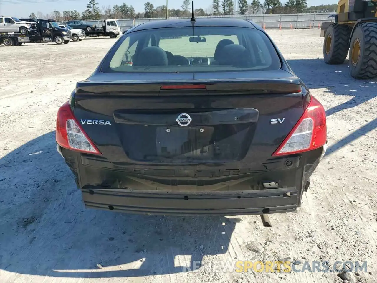 6 Photograph of a damaged car 3N1CN7AP1KL803055 NISSAN VERSA 2019