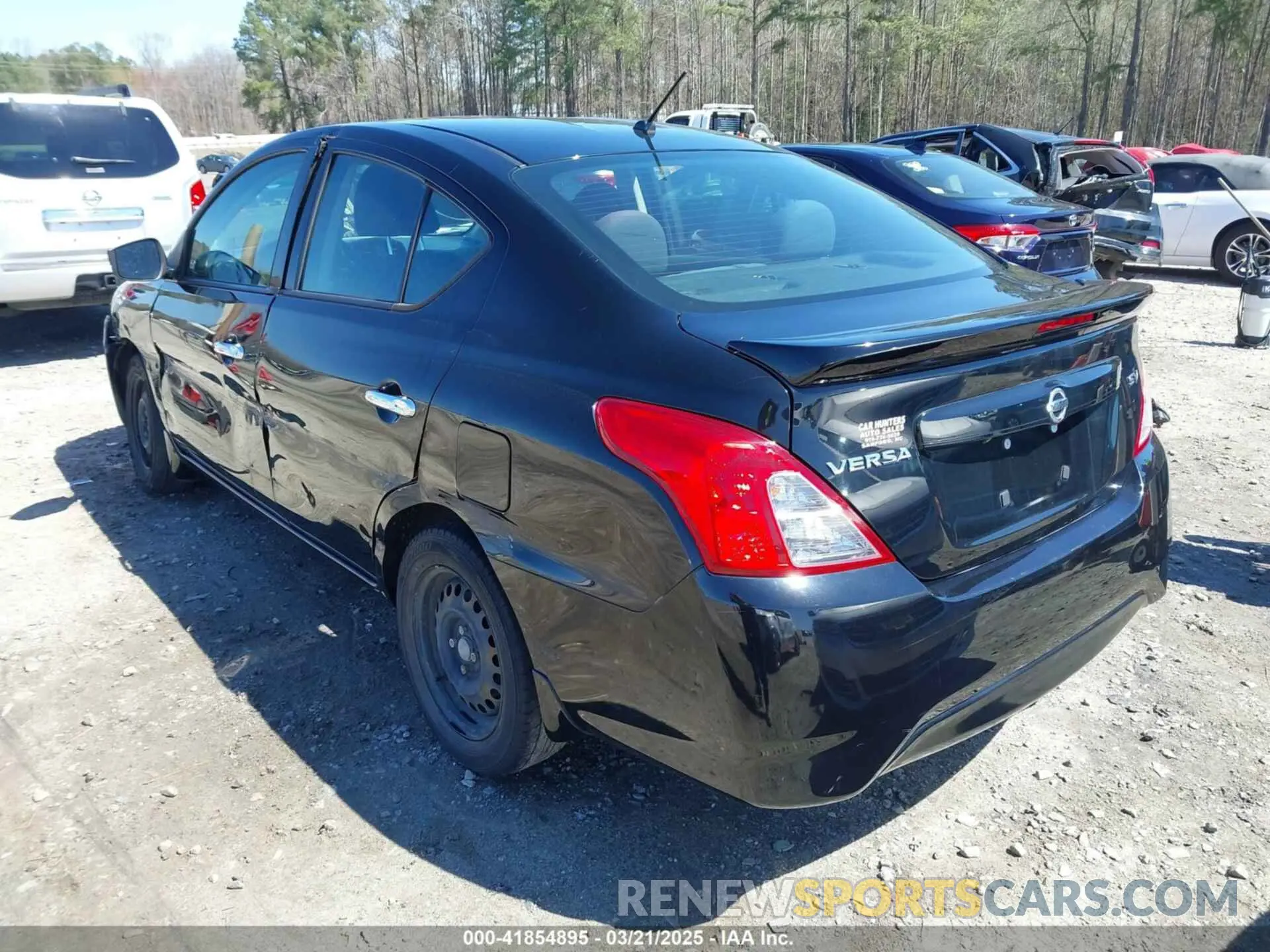 3 Photograph of a damaged car 3N1CN7AP1KL807302 NISSAN VERSA 2019