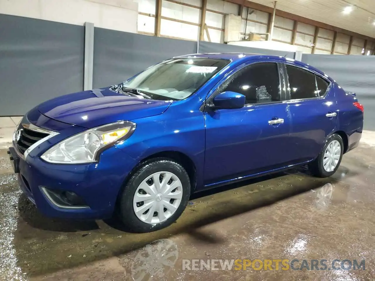 1 Photograph of a damaged car 3N1CN7AP1KL812922 NISSAN VERSA 2019