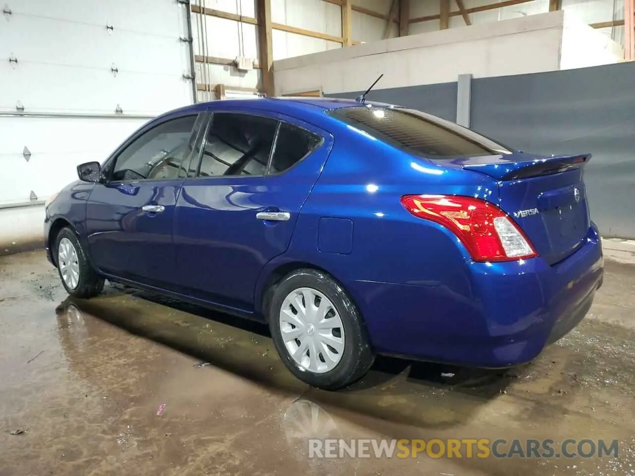 2 Photograph of a damaged car 3N1CN7AP1KL812922 NISSAN VERSA 2019
