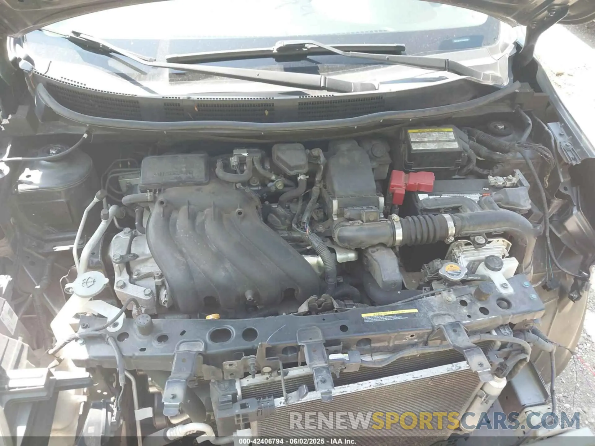10 Photograph of a damaged car 3N1CN7AP1KL817361 NISSAN VERSA 2019